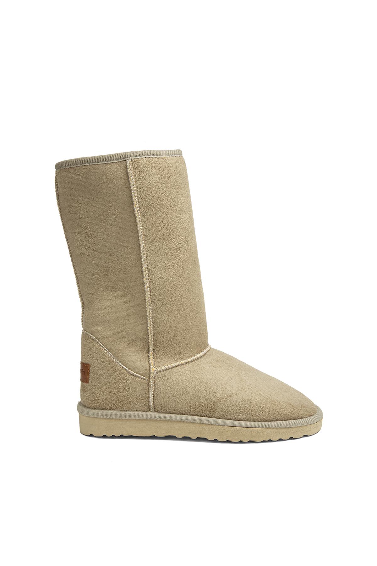 ® | PC-52124-3861 Bej - Kadın Bot - Görsel 3