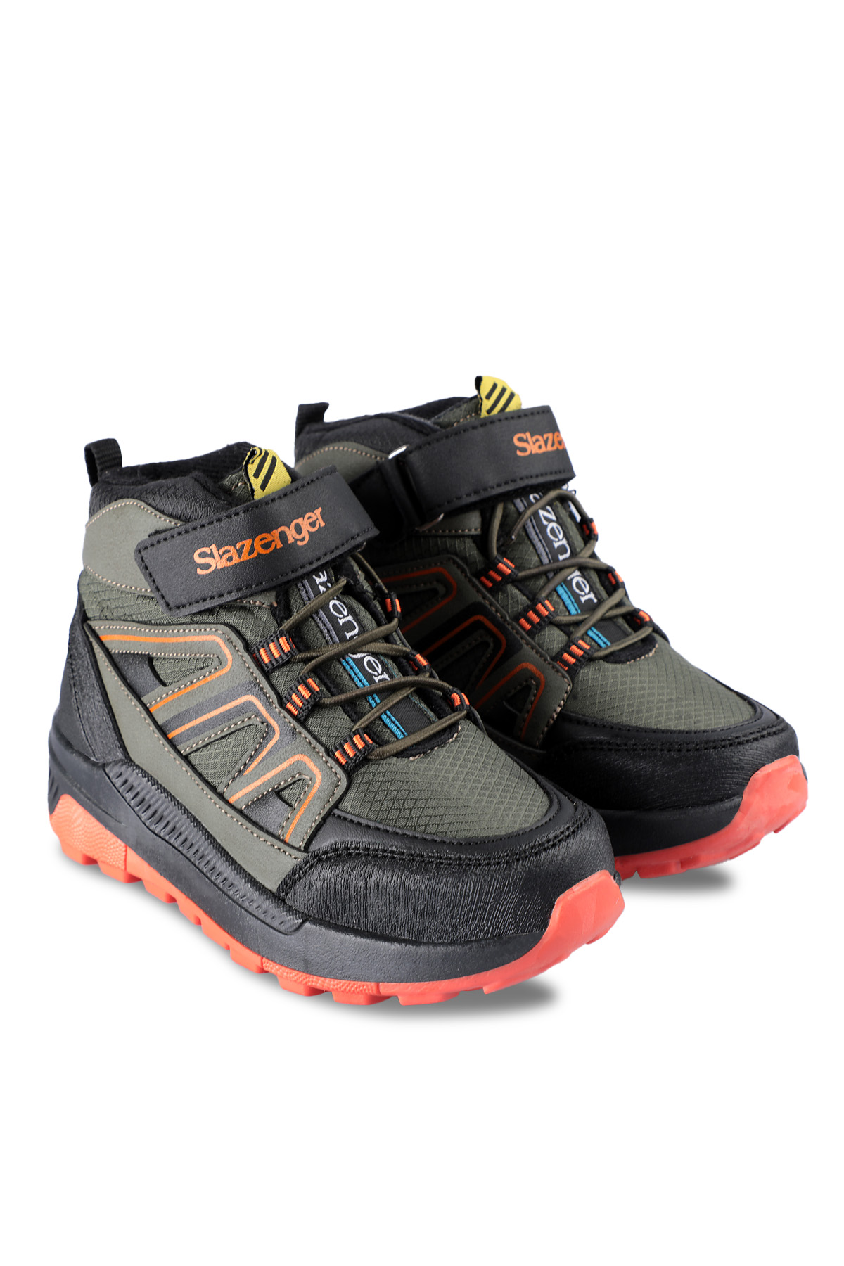 KEPHAS Erkek Çocuk Bot Haki / Siyah - Görsel 4