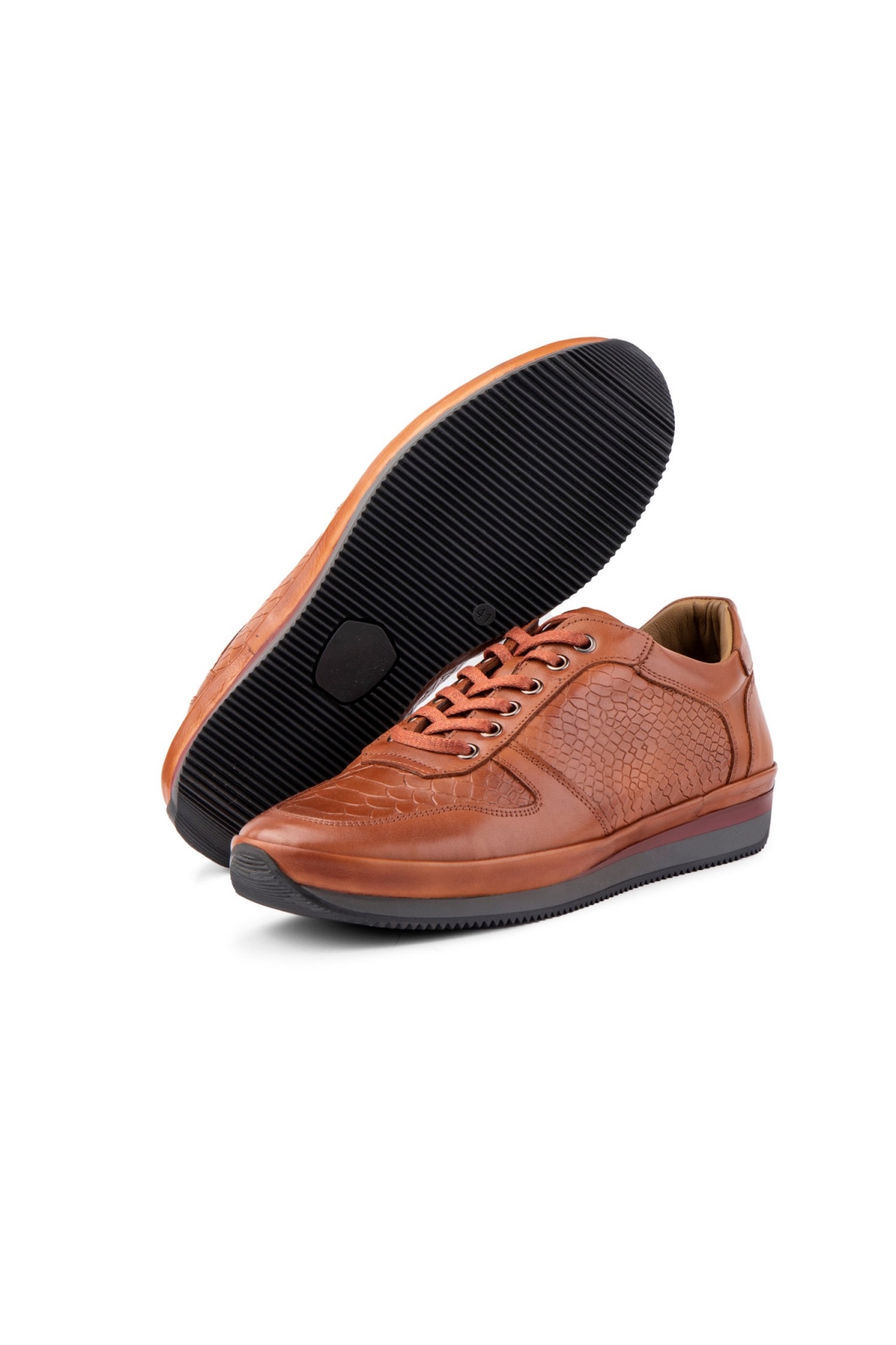 Muster Hakiki Deri Erkek Günlük Ayakkabı, İçi Kürklü Ayakkabı, Kışlık Kürklü Ayakkabı - Görsel 3