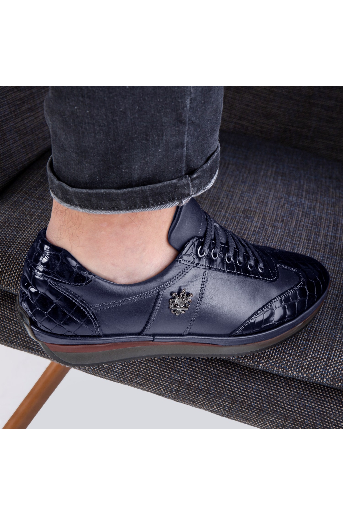 Blink Hakiki Deri Erkek Günlük Ayakkabı, İçi Kürklü Ayakkabı, Kışlık Kürklü Ayakkabı - Görsel 6