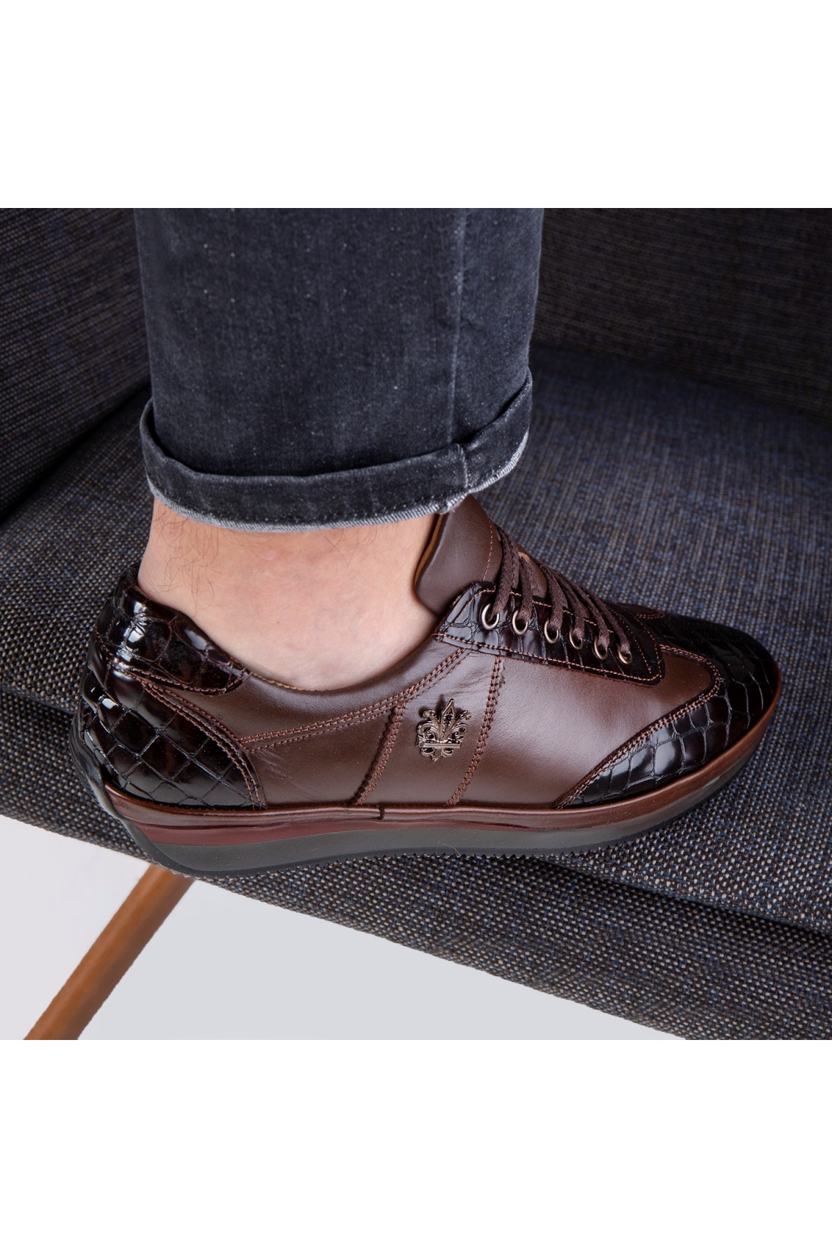 Blink Hakiki Deri Erkek Günlük Ayakkabı, İçi Kürklü Ayakkabı, Kışlık Kürklü Ayakkabı - Görsel 6