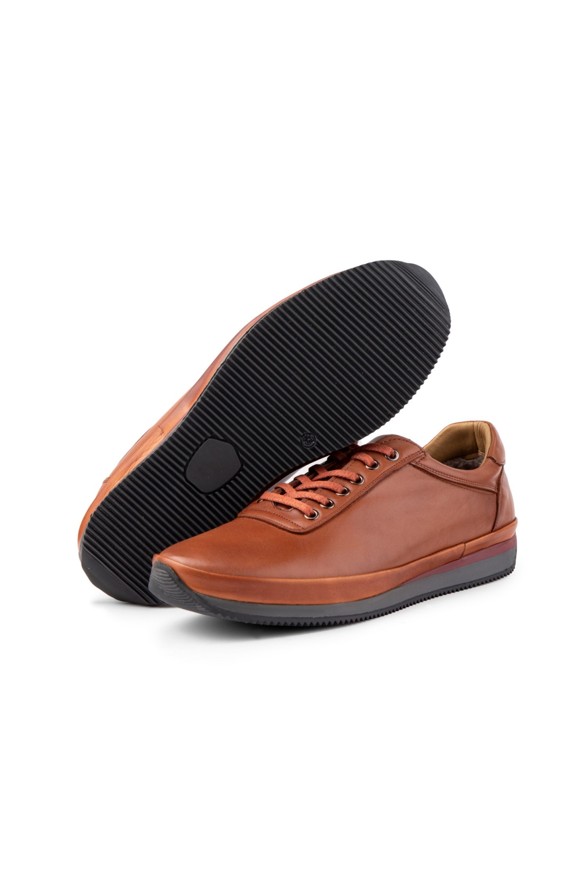 Semplici Hakiki Deri Erkek Günlük Ayakkabı, İçi Kürklü Ayakkabı, Kışlık Kürklü Ayakkabı - Görsel 3