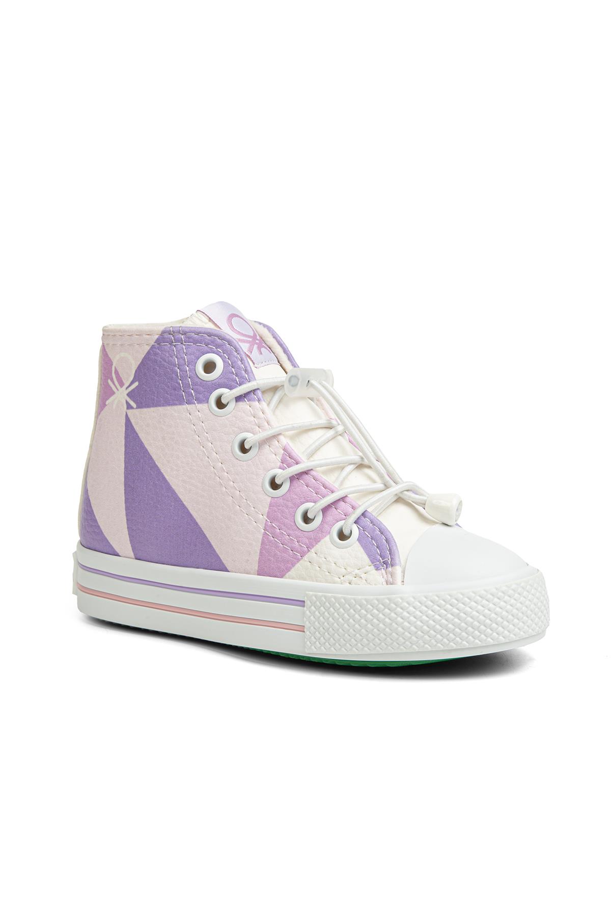 ® | BN-30809- 3394 Lila - Çocuk Spor Ayakkabı - Görsel 3