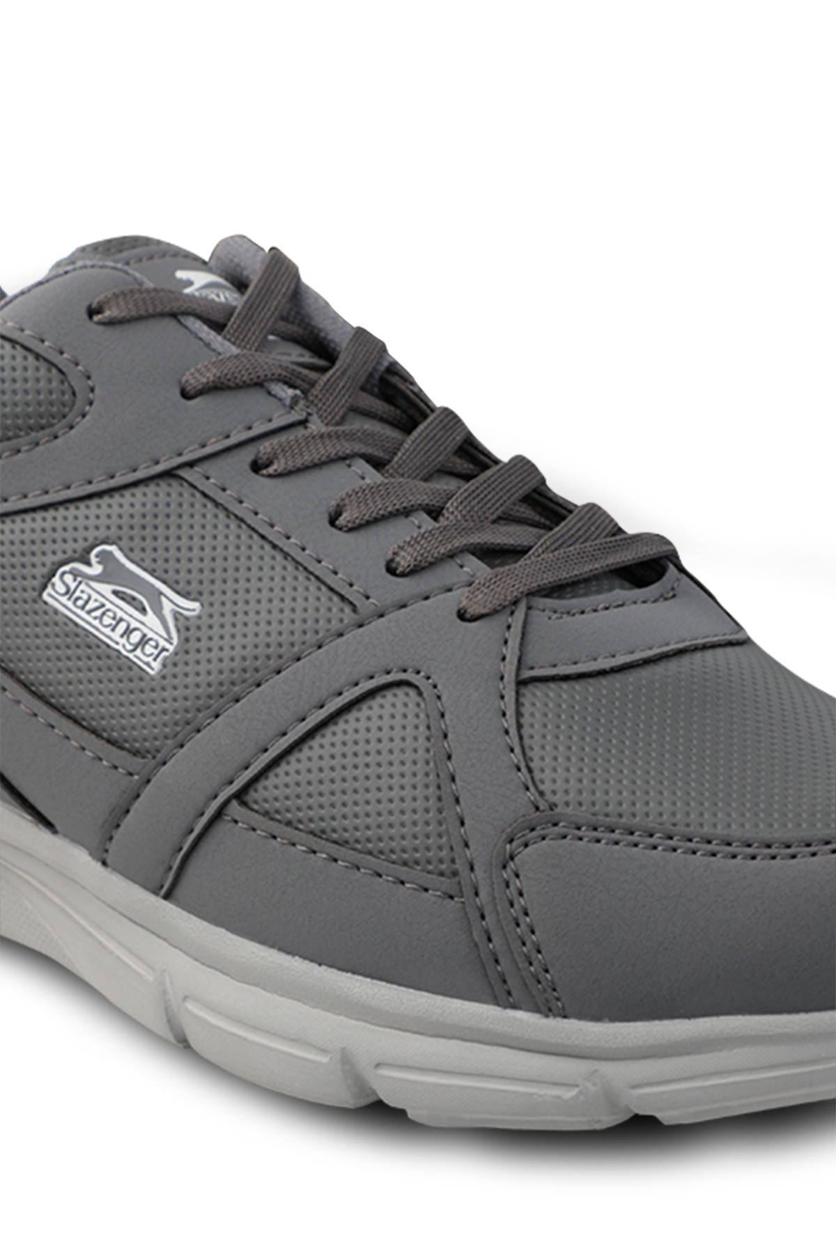 PERA Büyük Beden Sneaker Erkek Ayakkabı Koyu Gri - Görsel 5