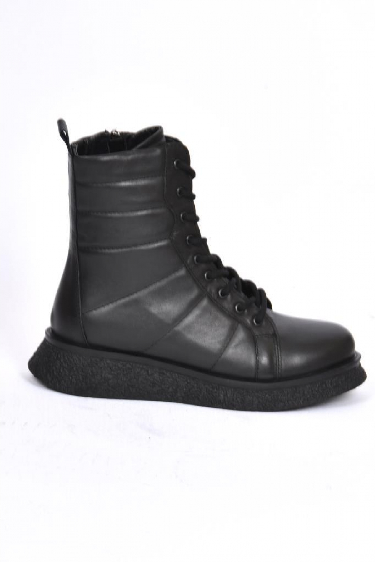 Z412610 Kadın Postal Deri Bot - Görsel 4