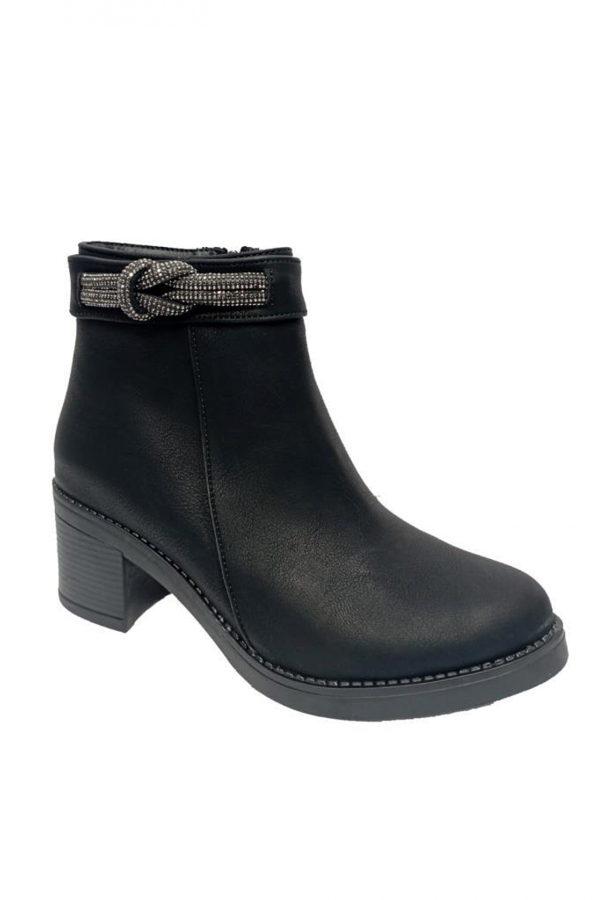 612 Yağlı Deri Trend Fashion Kadın Bot - Görsel 2