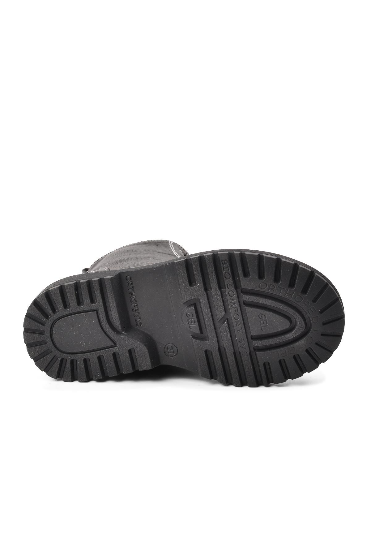 Şng 2301998-P Siyah İçi Kürklü Çocuk Bot - Görsel 6