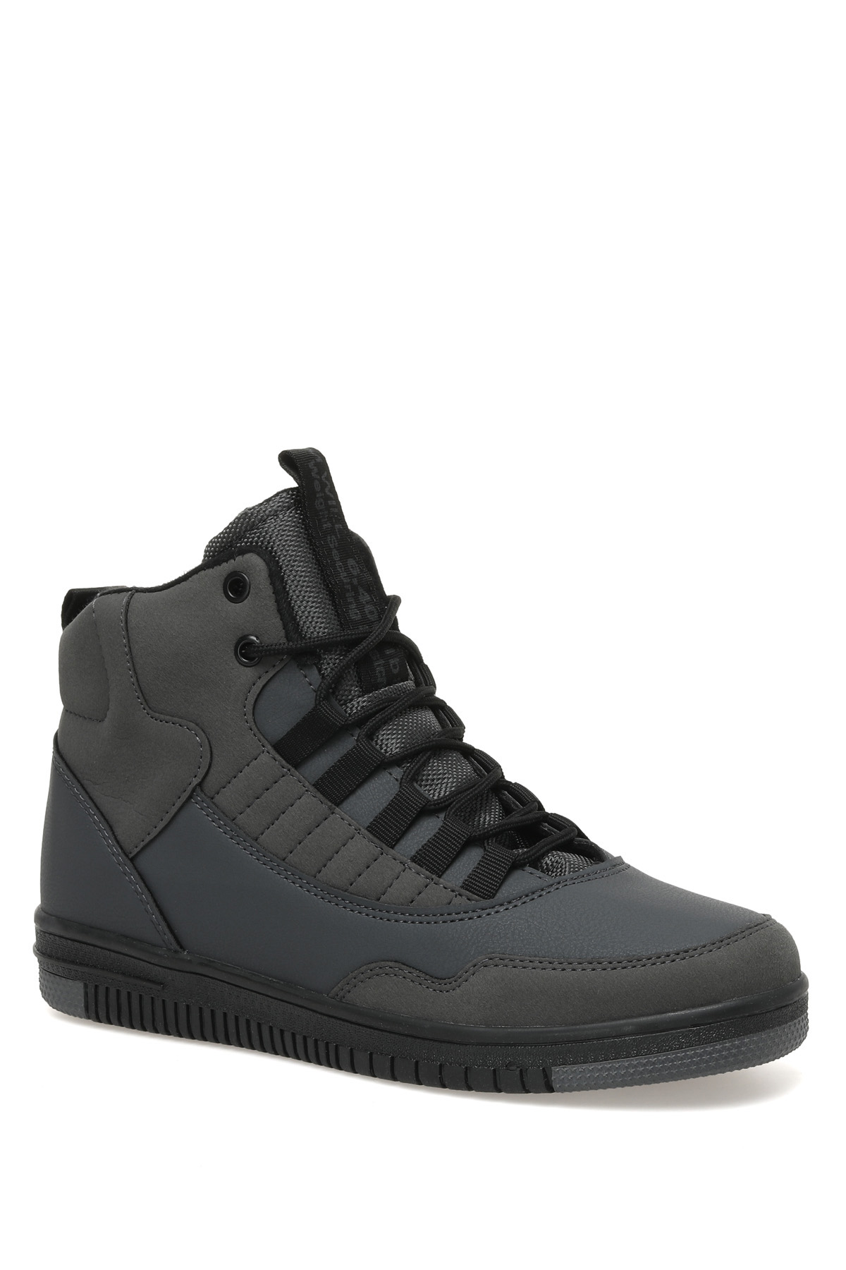 ZEYA 2PR GRI MULTI Erkek High Sneaker - Görsel 3