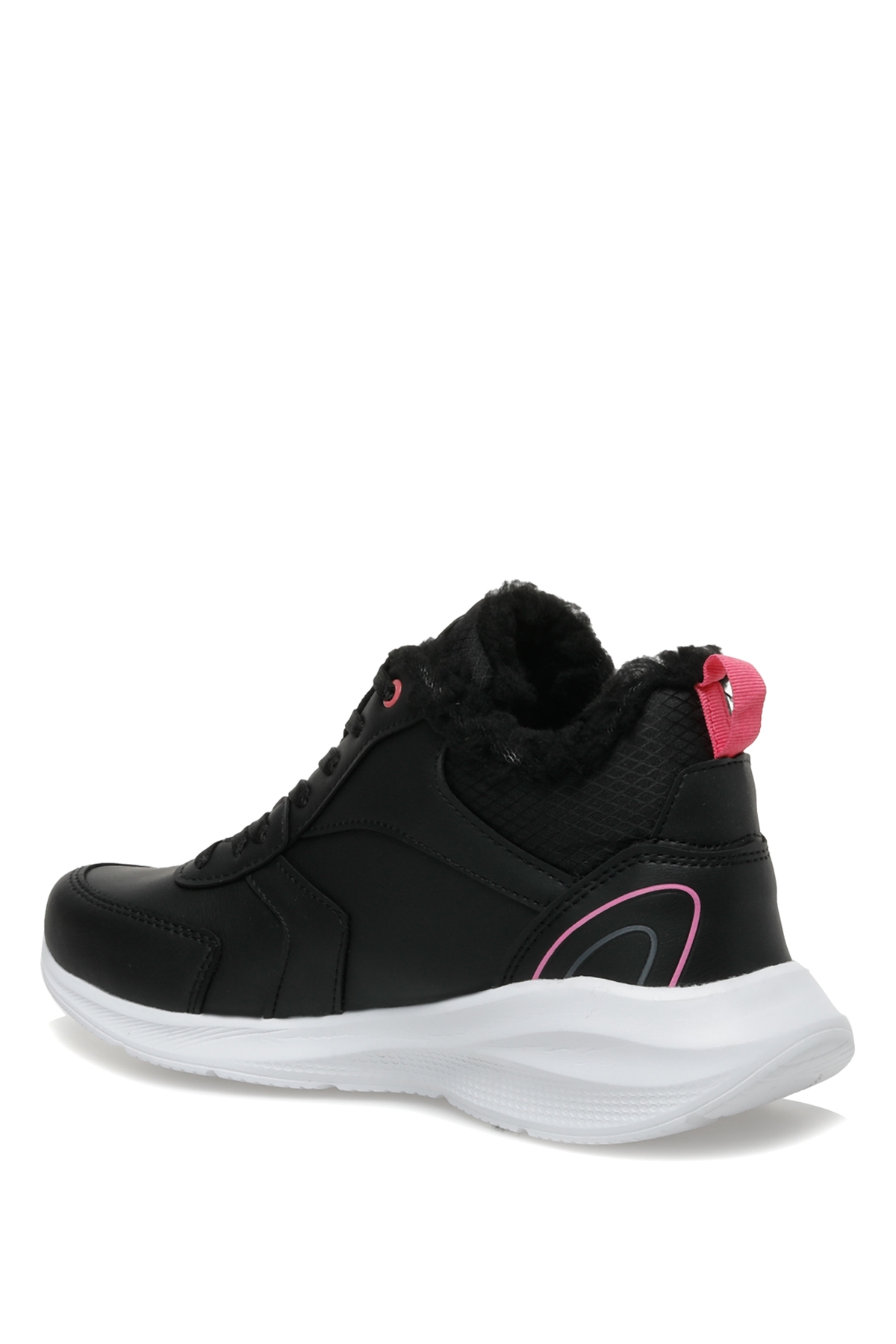 PS153 PU HI KRK W 2PR Siyah Kadın High Sneaker - Görsel 4