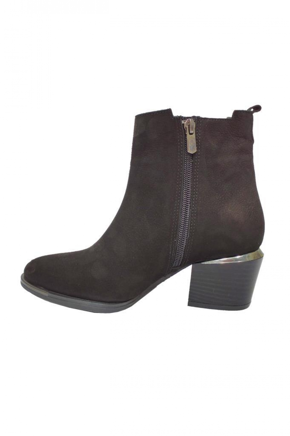 281 Hakiki Süet Deri Anatomik Fashıon Kadın Bot - Görsel 3