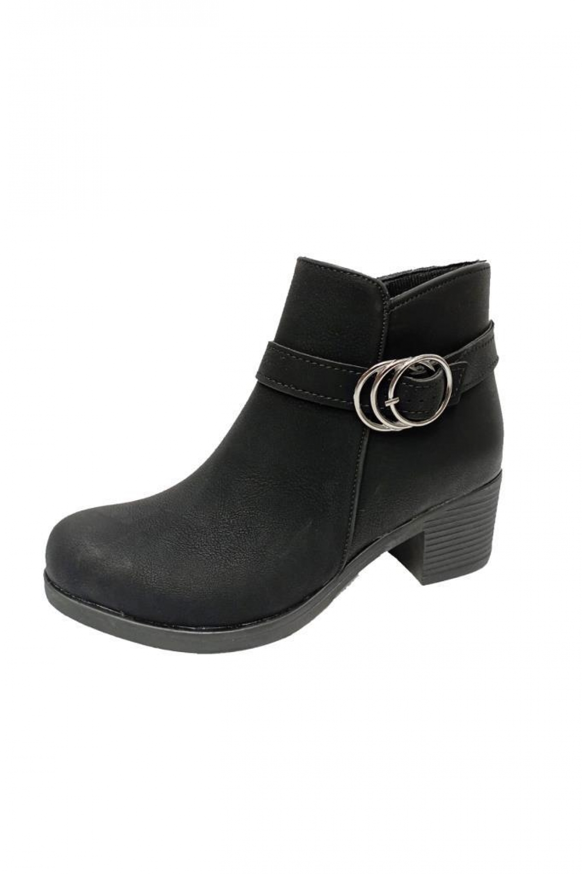 6013 Yağlı Deri Trend Fashion Kadın Bot - Görsel 3