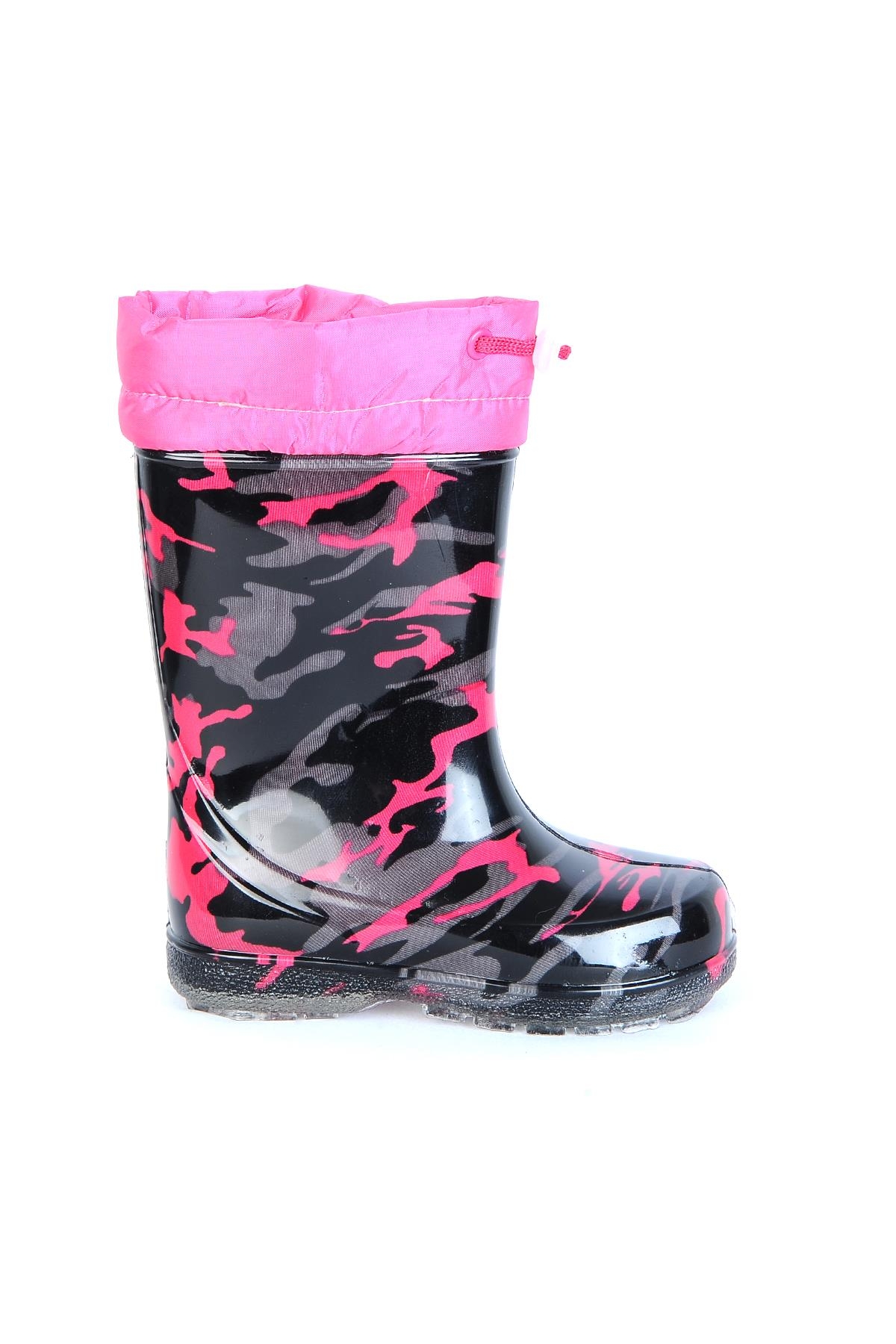 Pf-580 Syh-Fuşya Kürklü Kız Çocuk Çizme Bot Ayakkabı - Görsel 2