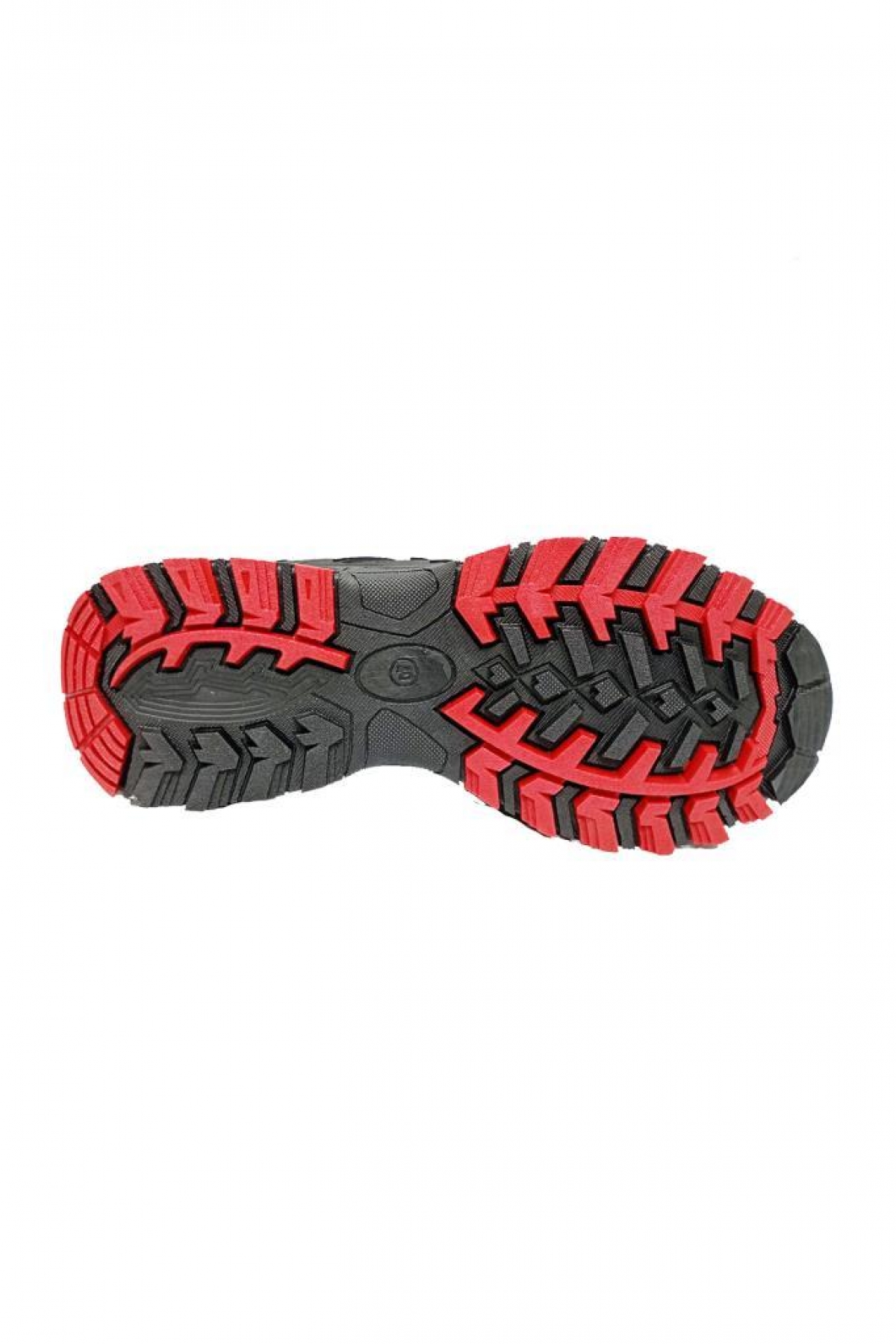 2125 Trekkıng Erkek Sneakers Ayakkabı Siyah Gümüş Kırmızı - Görsel 4