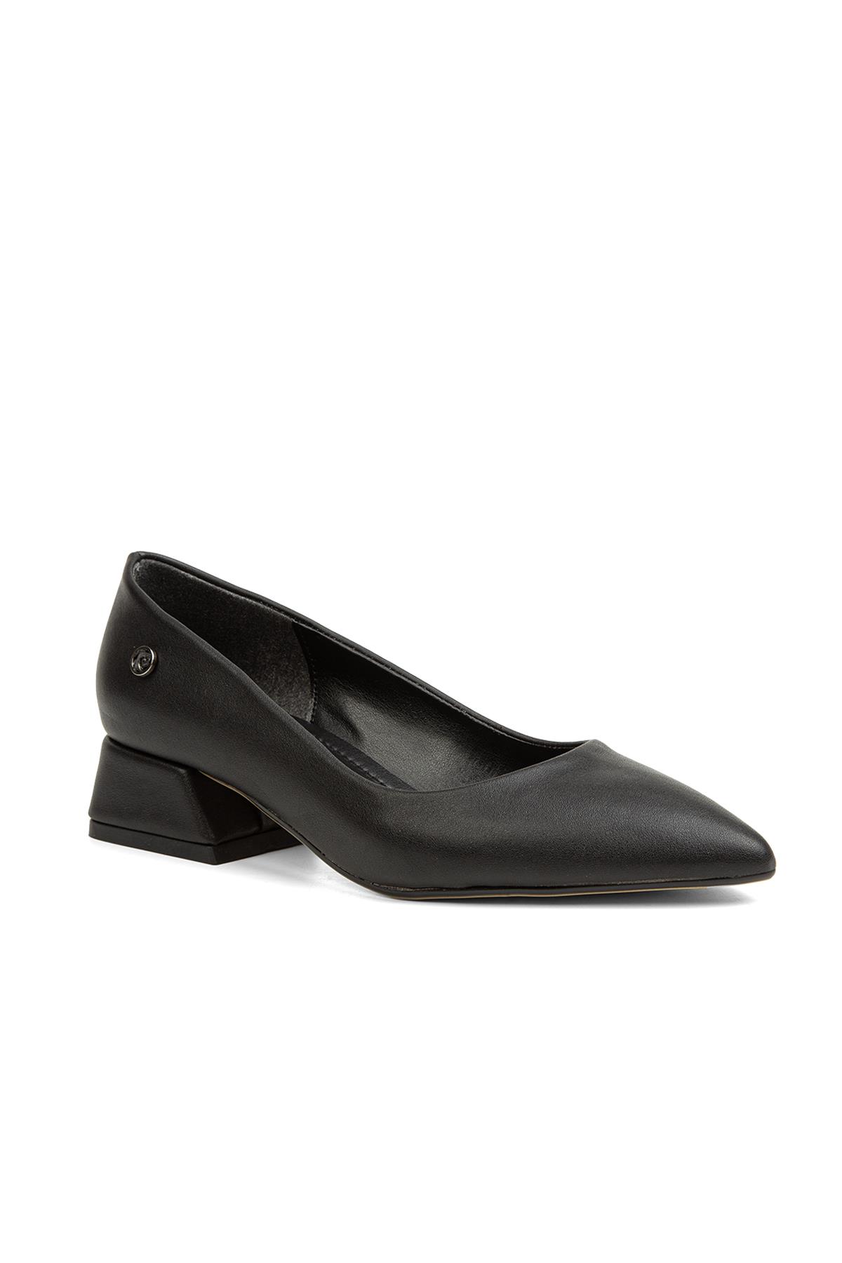 ® | PC-52009-3478 Siyah Cilt - Kadın Topuklu Ayakkabı - Görsel 3