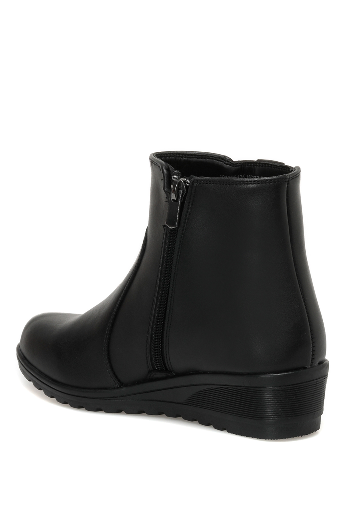 Polaris Polaris 162297.Z2PR Siyah Kadın Dolgu Topuk Ayakkabı Bot | Flo Siyah - 4. görsel