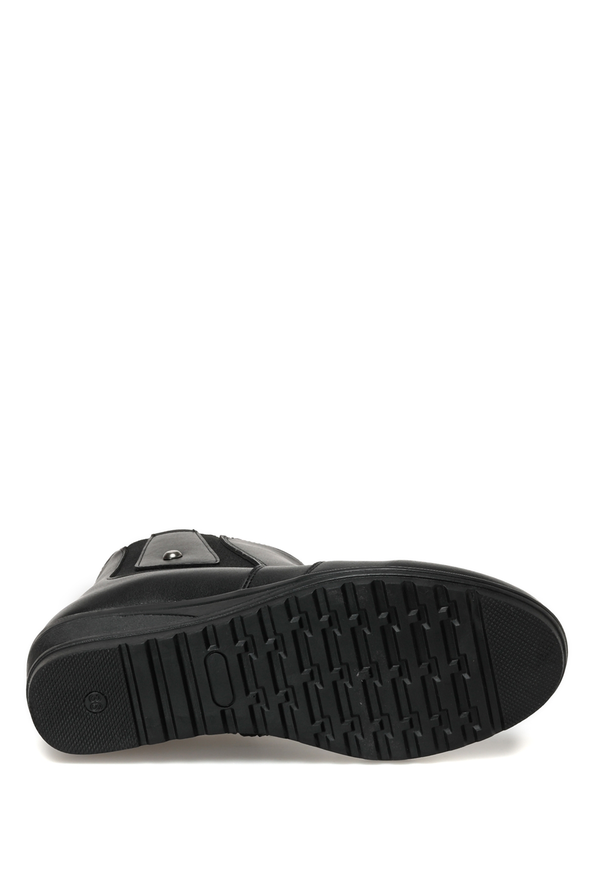 Polaris Polaris 162297.Z2PR Siyah Kadın Dolgu Topuk Ayakkabı Bot | Flo Siyah - 5. görsel