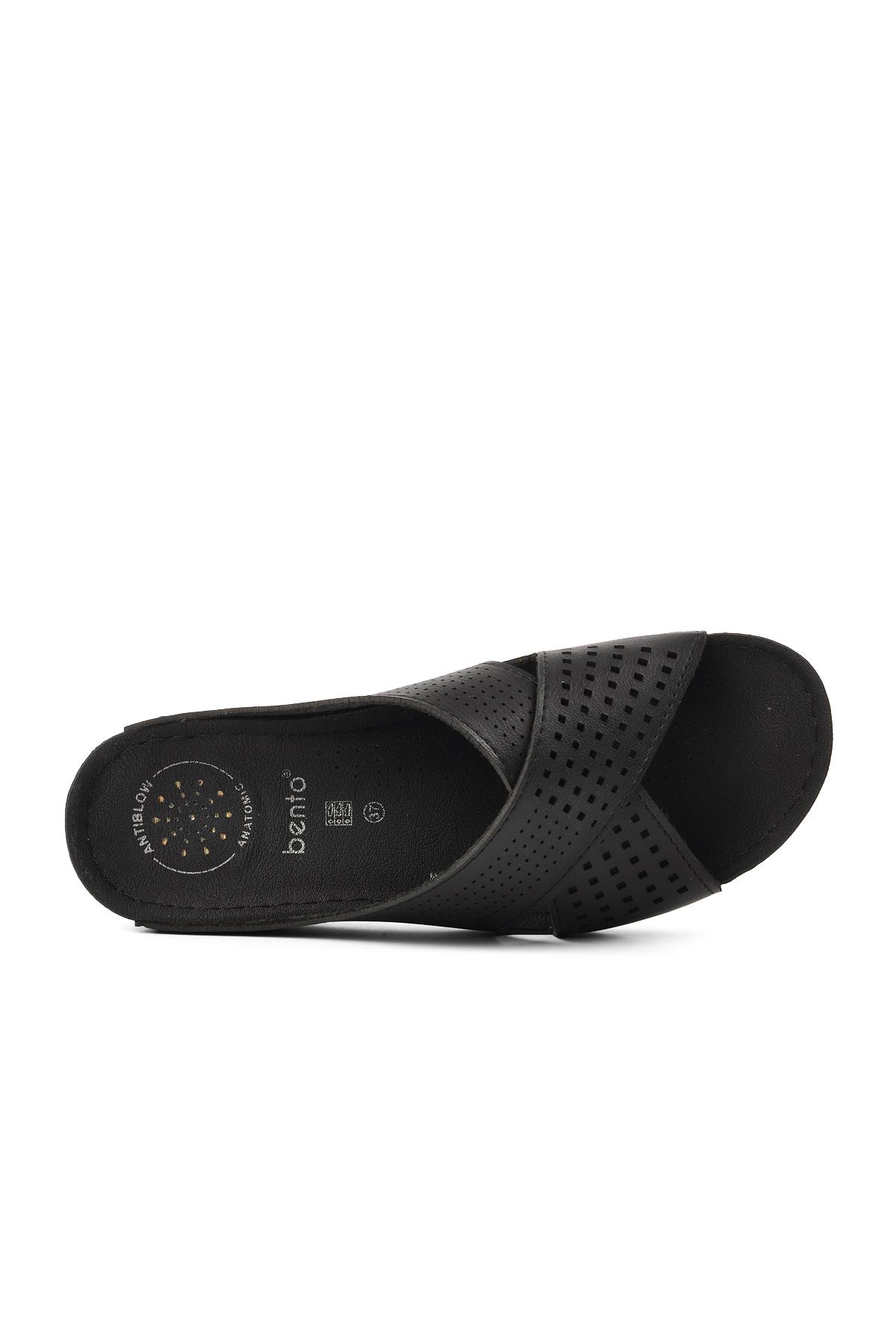 16.004 Siyah Kadın Günlük Terlik - Görsel 6