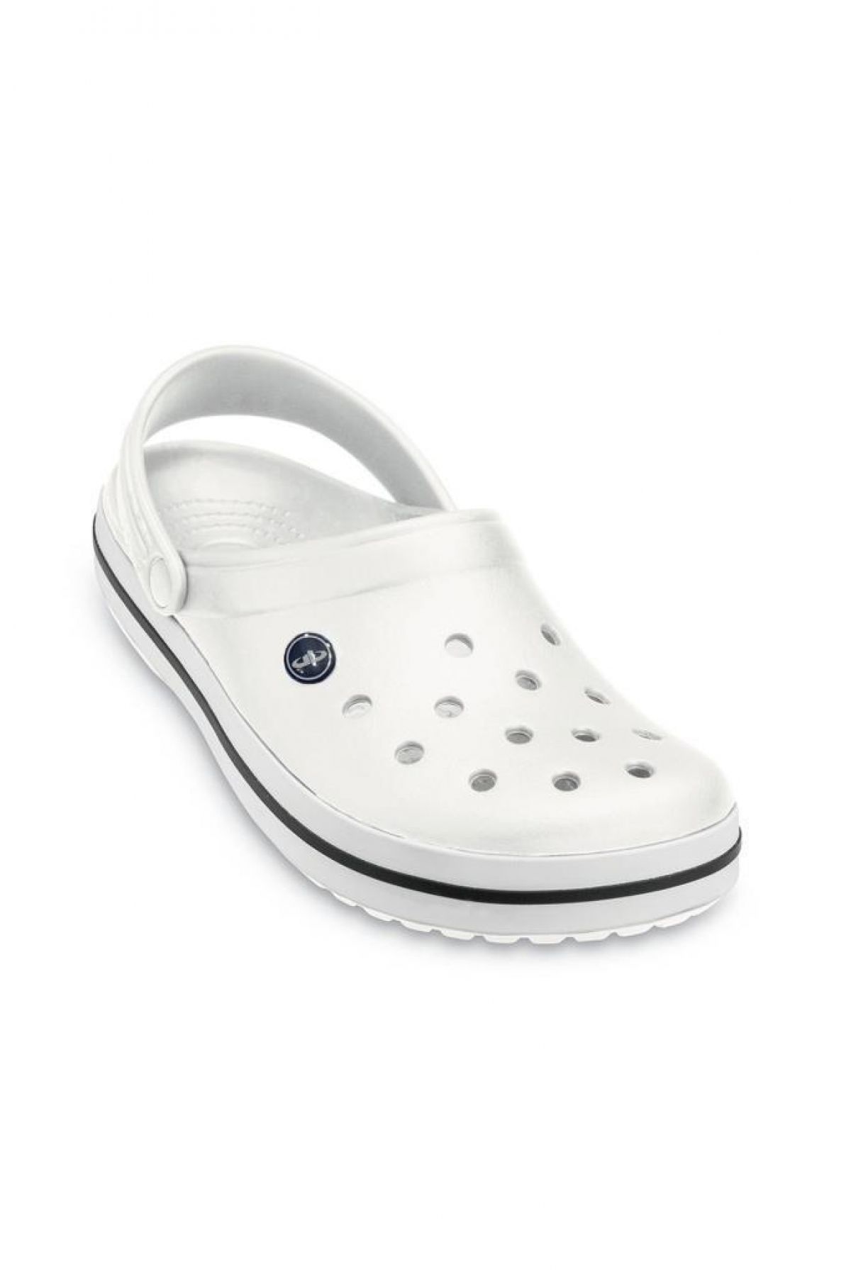 Akınal E195.M.024 Medical Sabo Erkek Terlik Beyaz Lacivert - Görsel 2