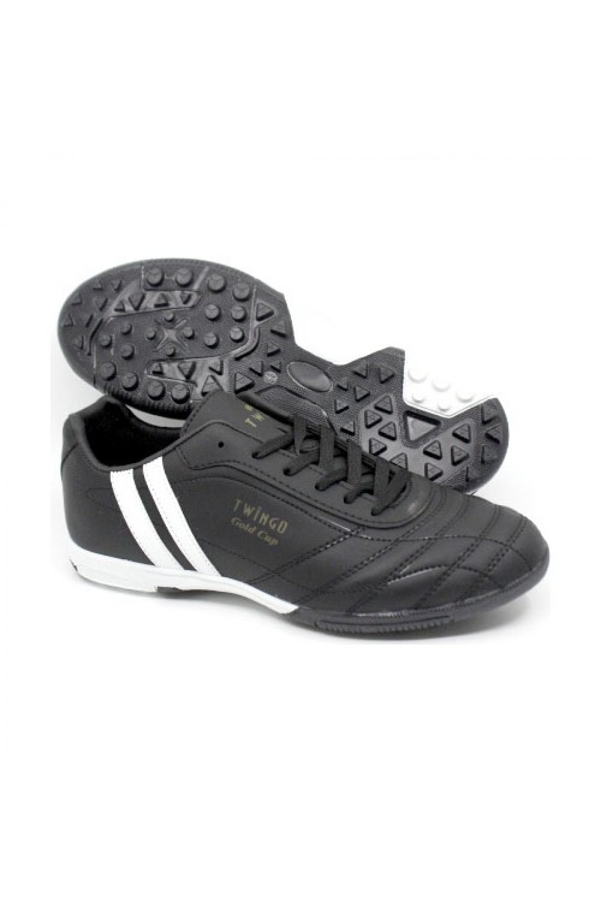 Twingo 134 Siyah- Beyaz Erkek Halı Saha Futbol Ayakkabı - Görsel 5