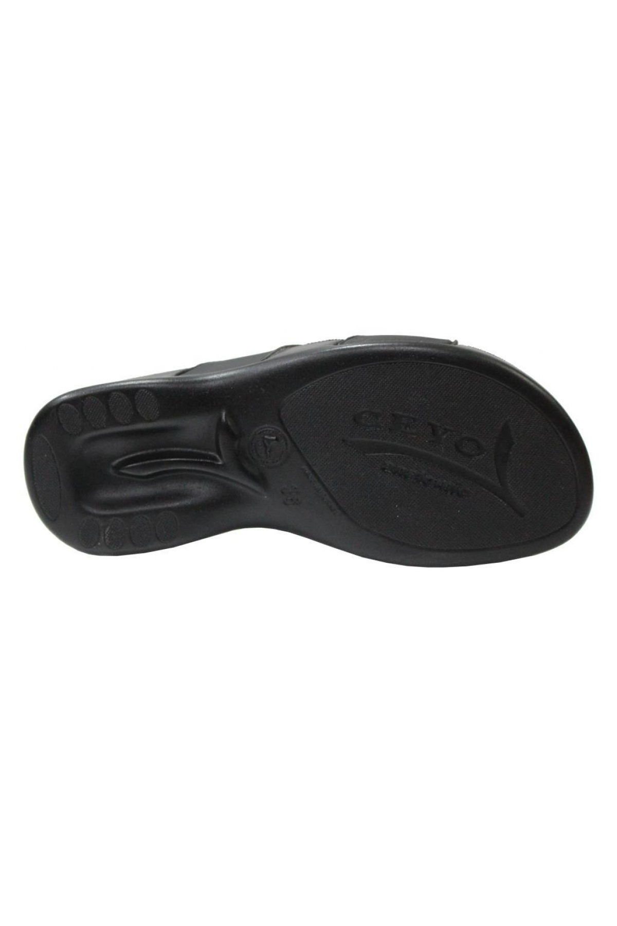 Ceyo Ceyo 3400-2 Siyah Ortapedik Bayan Terlik &amp; Sandalet Sandalet & Terlik | Flo Siyah - 6. görsel