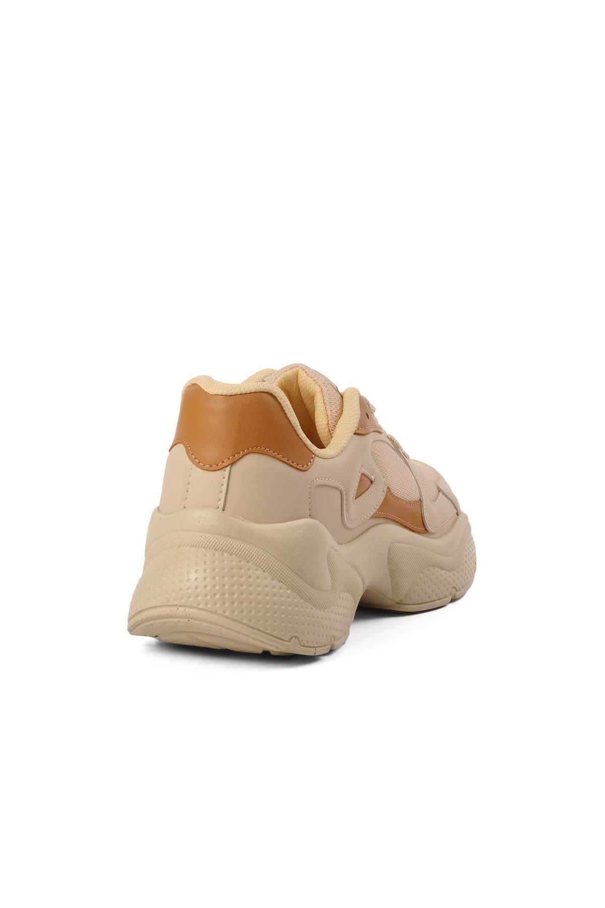 Ravenna-G Bej-Taba Kadın Sneaker - Görsel 5