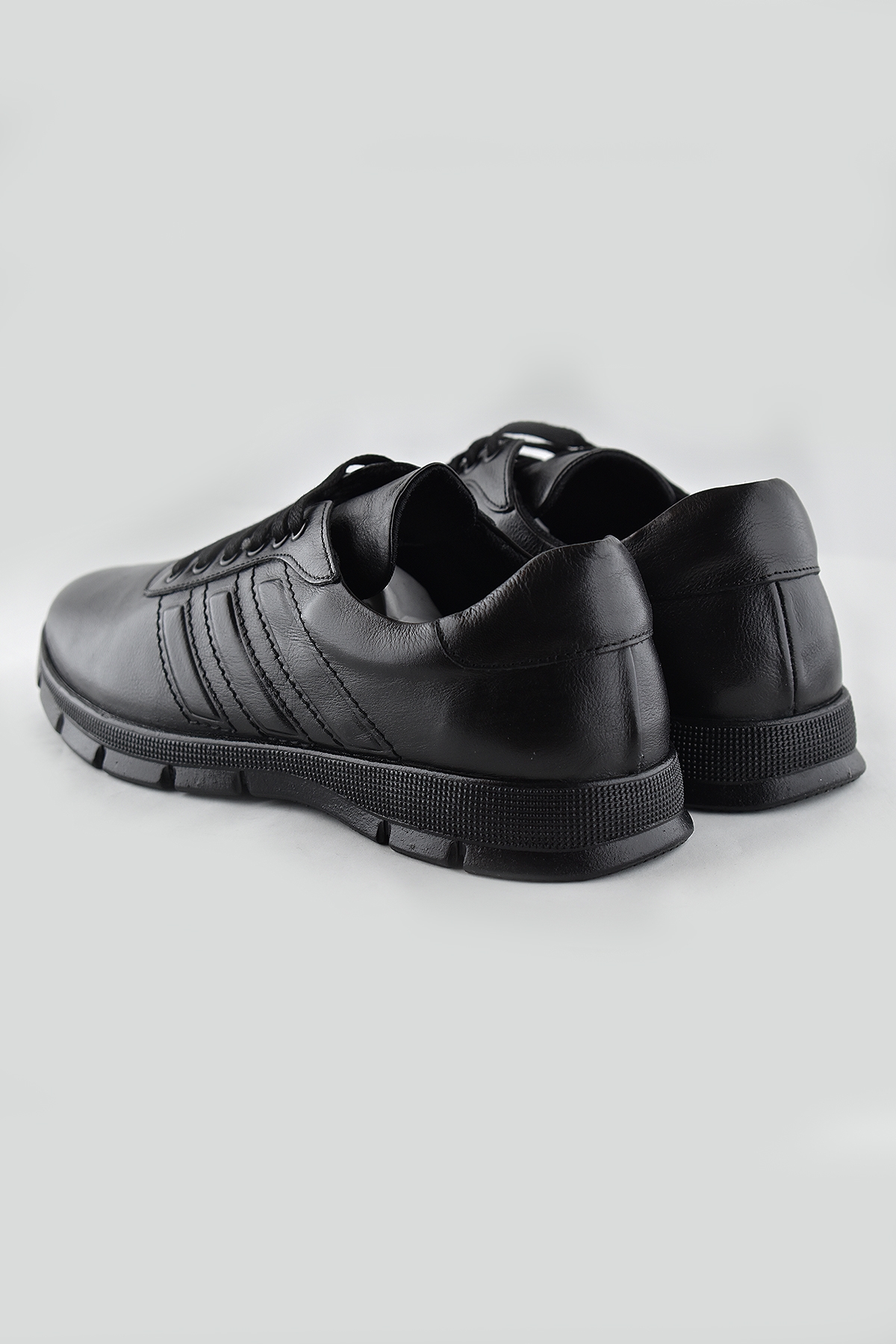 220 Ortopedik Taban İç Dış Hakiki Deri Erkek Ayakkabı Günlük Güvenal - Görsel 4