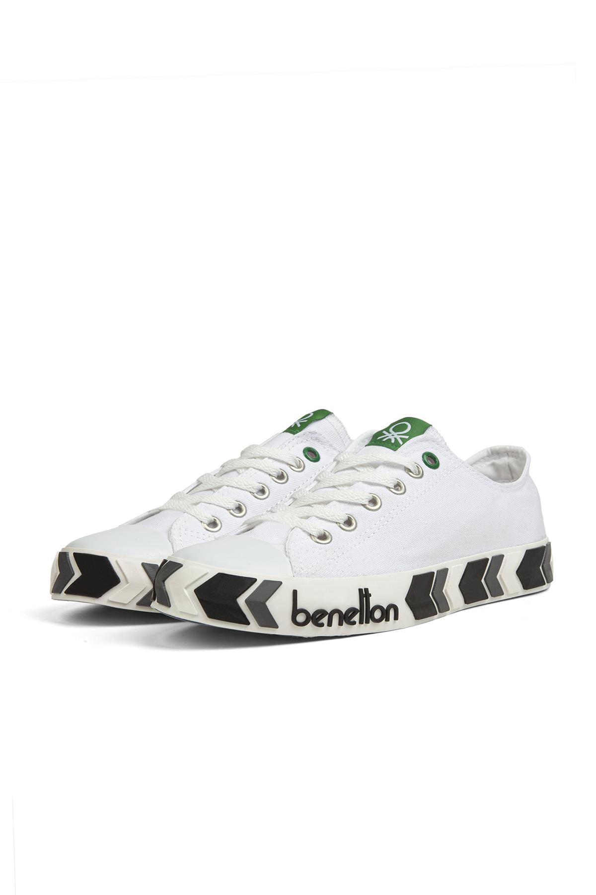 ® | BN-30620-3374 Beyaz Siyah - Kadın Spor Ayakkabı - Görsel 4