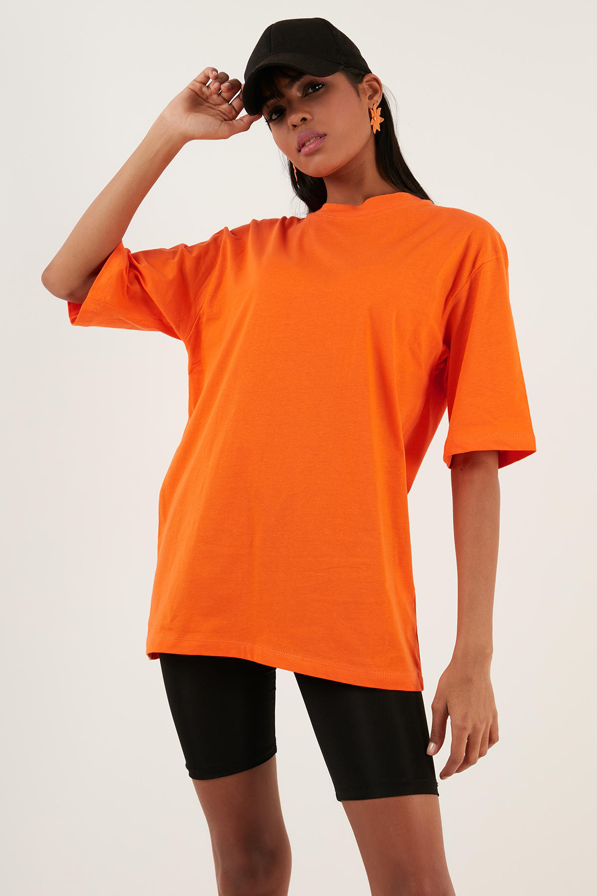 Bayan T Shirt 5864562 ORANJ