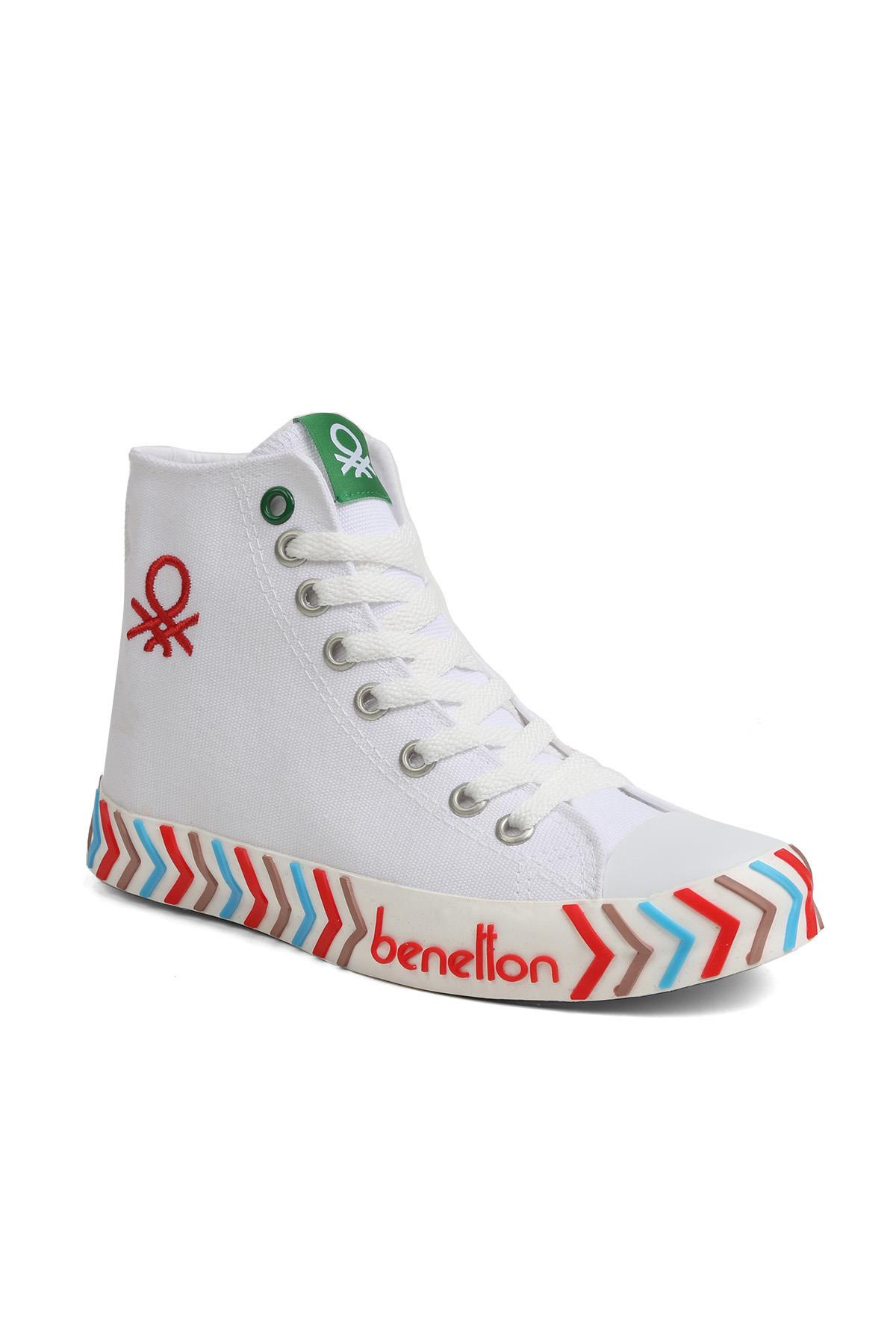 Benetton Beyaz Benetton |bn BN-30625-3374 Kadın Spor Ayakkabı