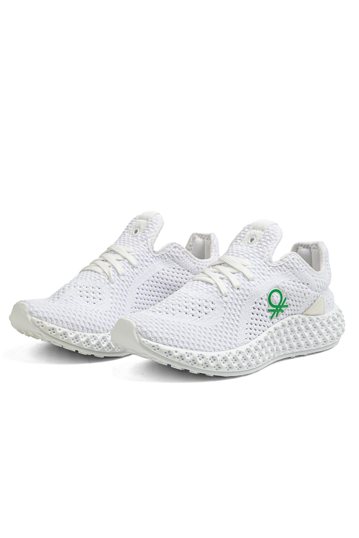 ® | BN-30009 -3570 Beyaz - Kadın Spor Ayakkabı - Görsel 5