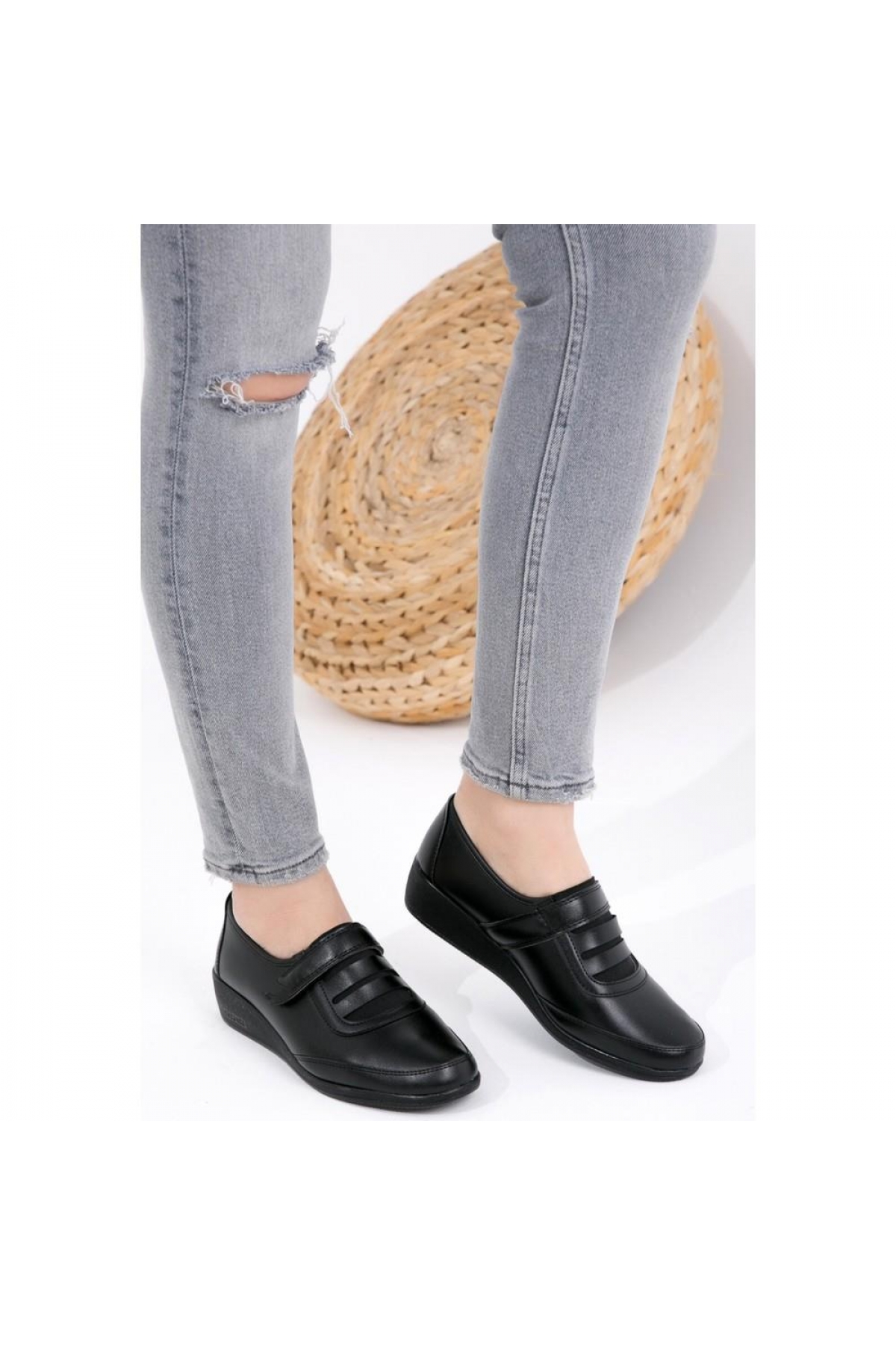 4211 0020 Ortopedik Anne Ayakkabı Günlük Kadın Ayakkabı - Görsel 4