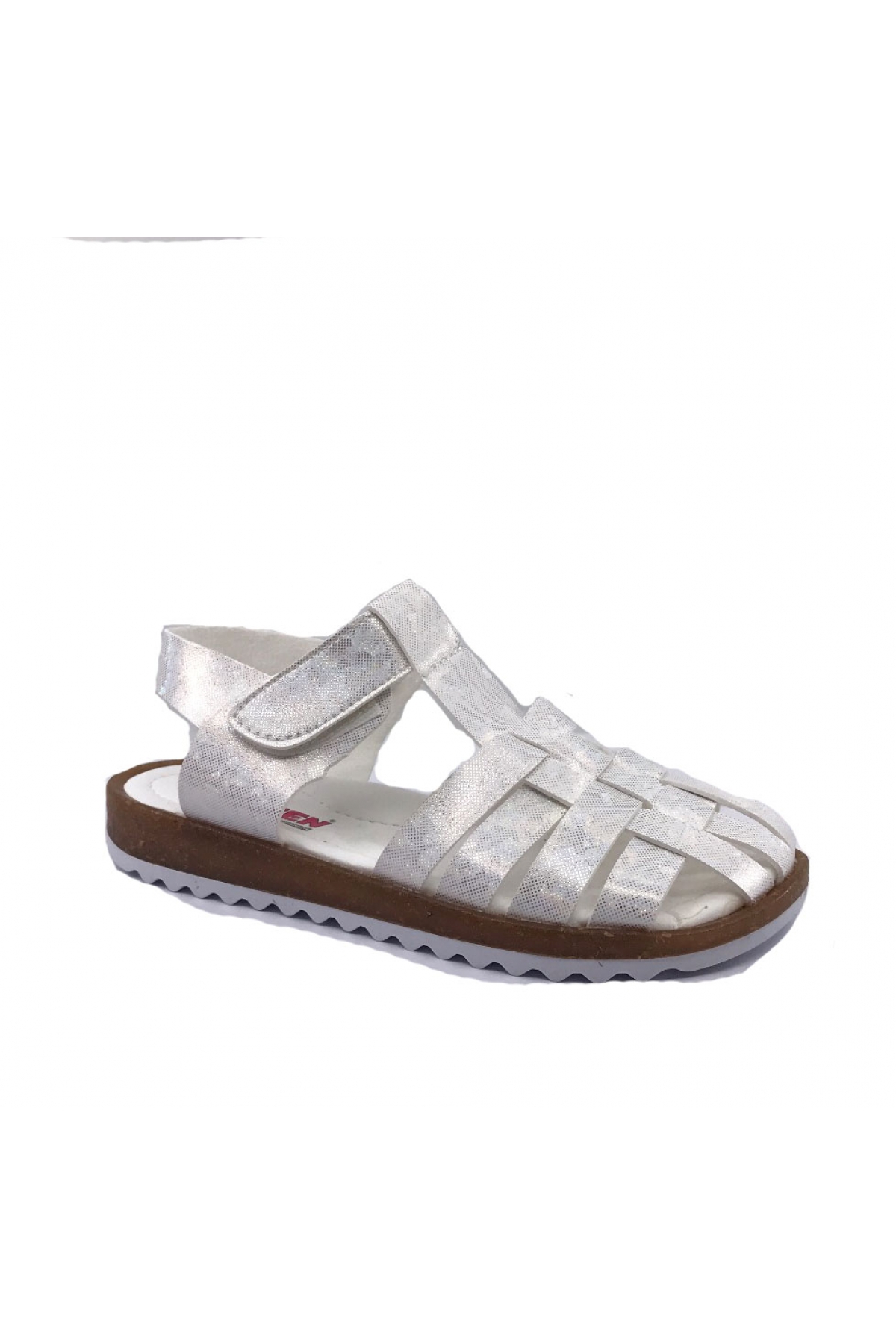 4000 Simli Çırtlı Kız Çocuk Sandalet Ayakkabı - Görsel 3
