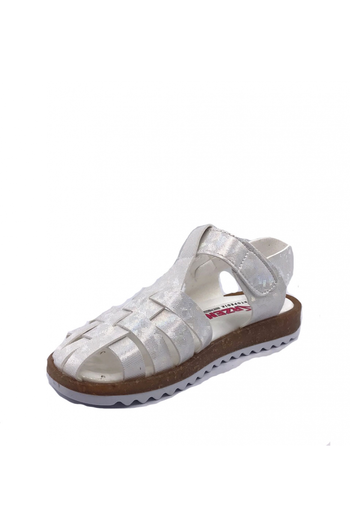 4000 Simli Çırtlı Kız Çocuk Sandalet Ayakkabı - Görsel 4