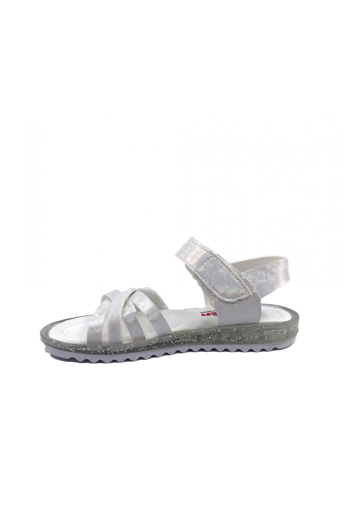 3998 Simli Bantlı Kız Çocuk Sandalet Ayakkabı - Görsel 5