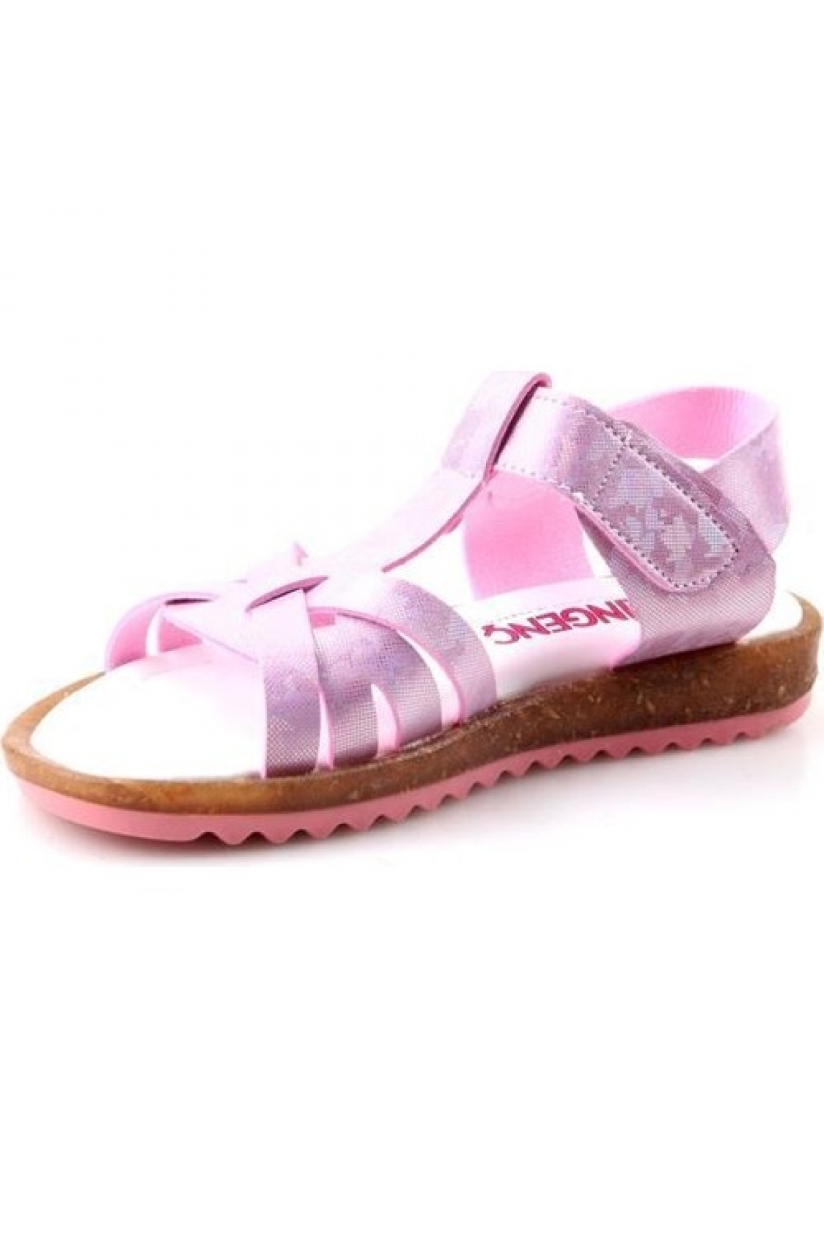 4011 Çapraz Bantlı Kız Çocuk Bebe Sandalet Ayakkabı - Görsel 3