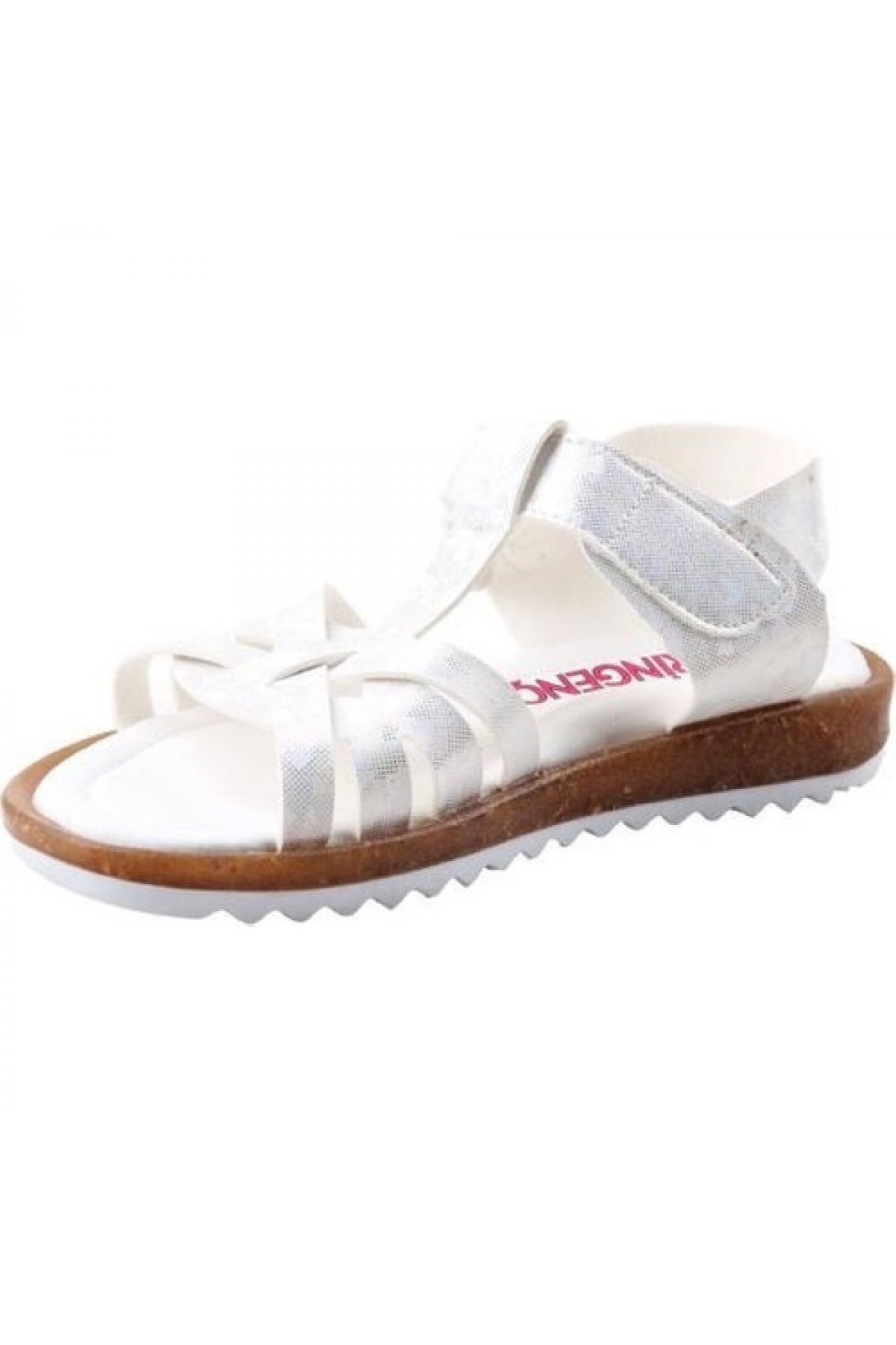 4011 Çapraz Bantlı Kız Çocuk Bebe Sandalet Ayakkabı - Görsel 4