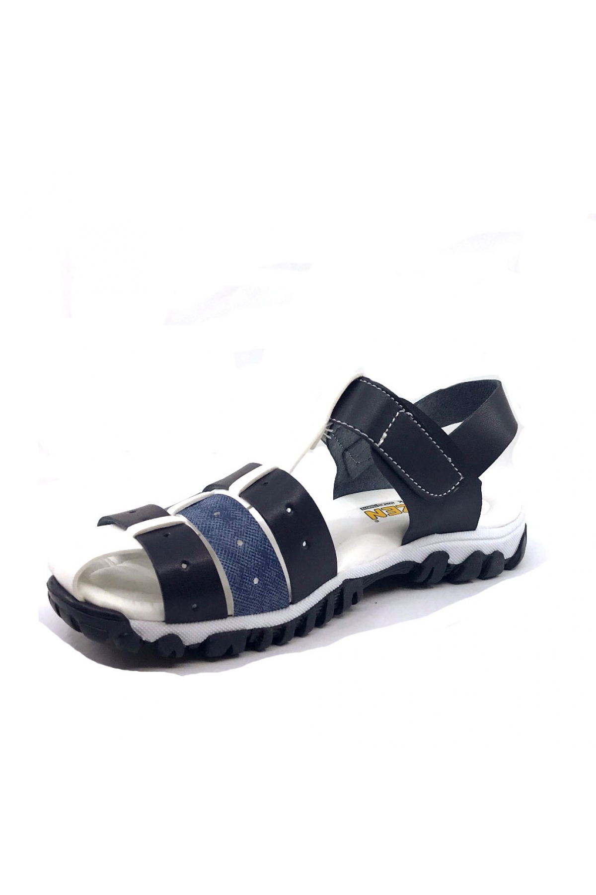 4006 Kafesli Erkek Çocuk Sandalet Ayakkabı - Görsel 4