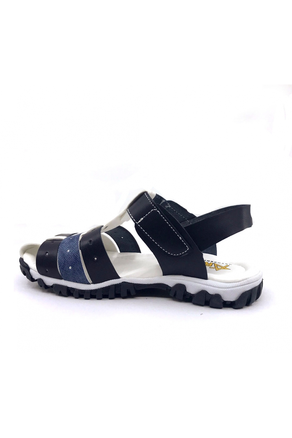 4006 Kafesli Erkek Çocuk Sandalet Ayakkabı - Görsel 5
