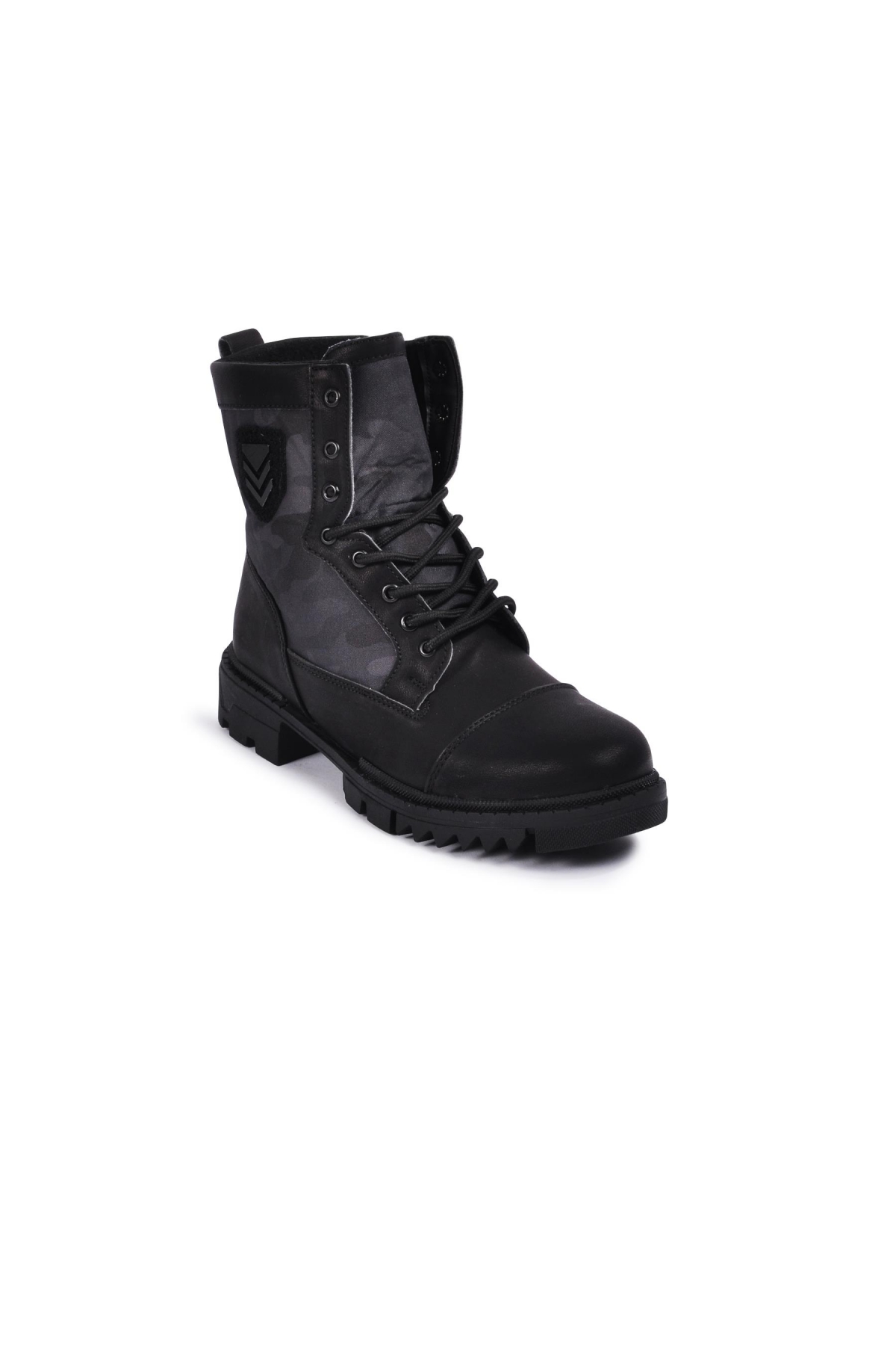 2100 Siyah Fermuarlı Erkek Outdoor Bot - Görsel 3