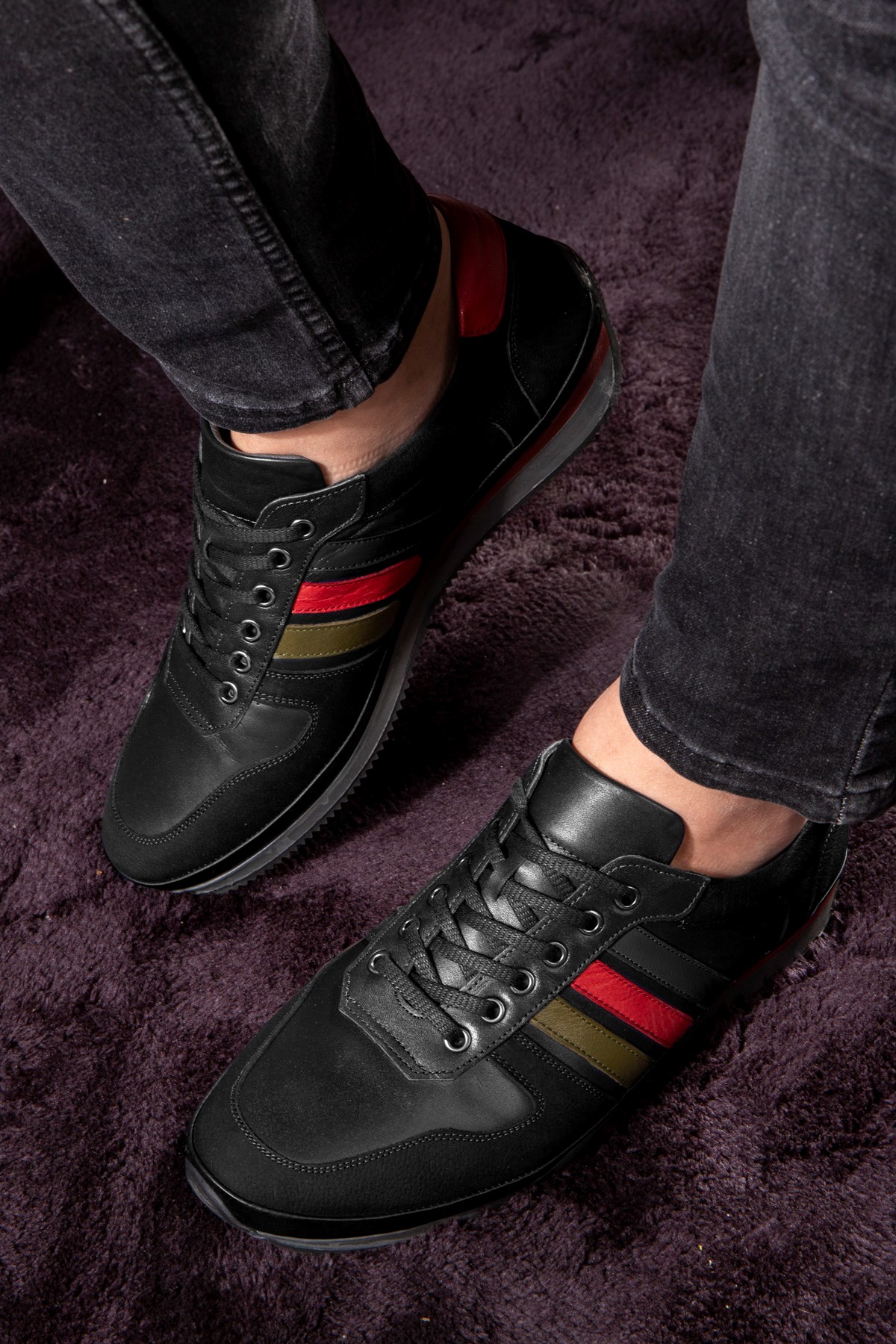 Ducavelli Line Hakiki Deri Erkek Günlük Ayakkabı, Casual Ayakkabı, %100 Deri Ayakkabı - Görsel 6