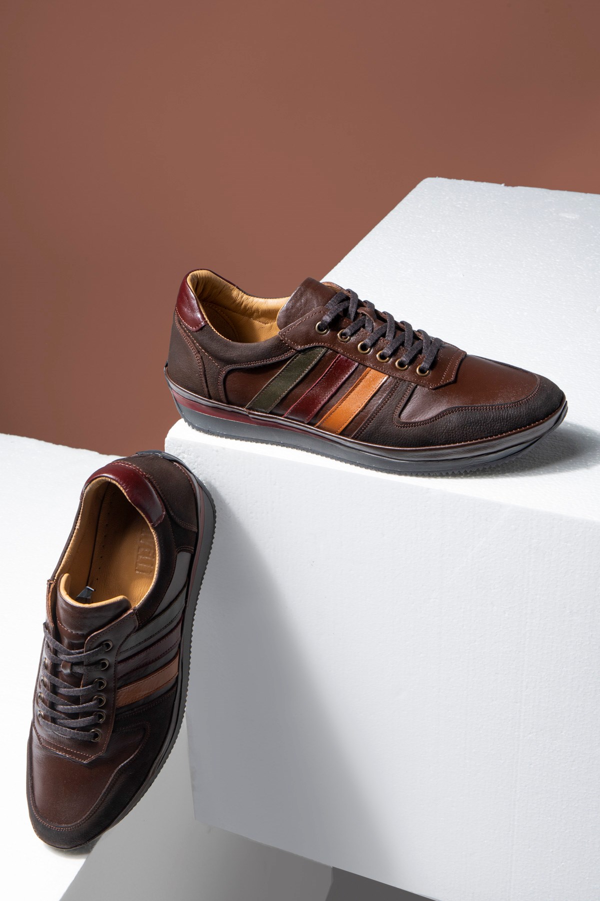Line Hakiki Deri Erkek Günlük Ayakkabı, Casual Ayakkabı, %100 Deri Ayakkabı - Görsel 5