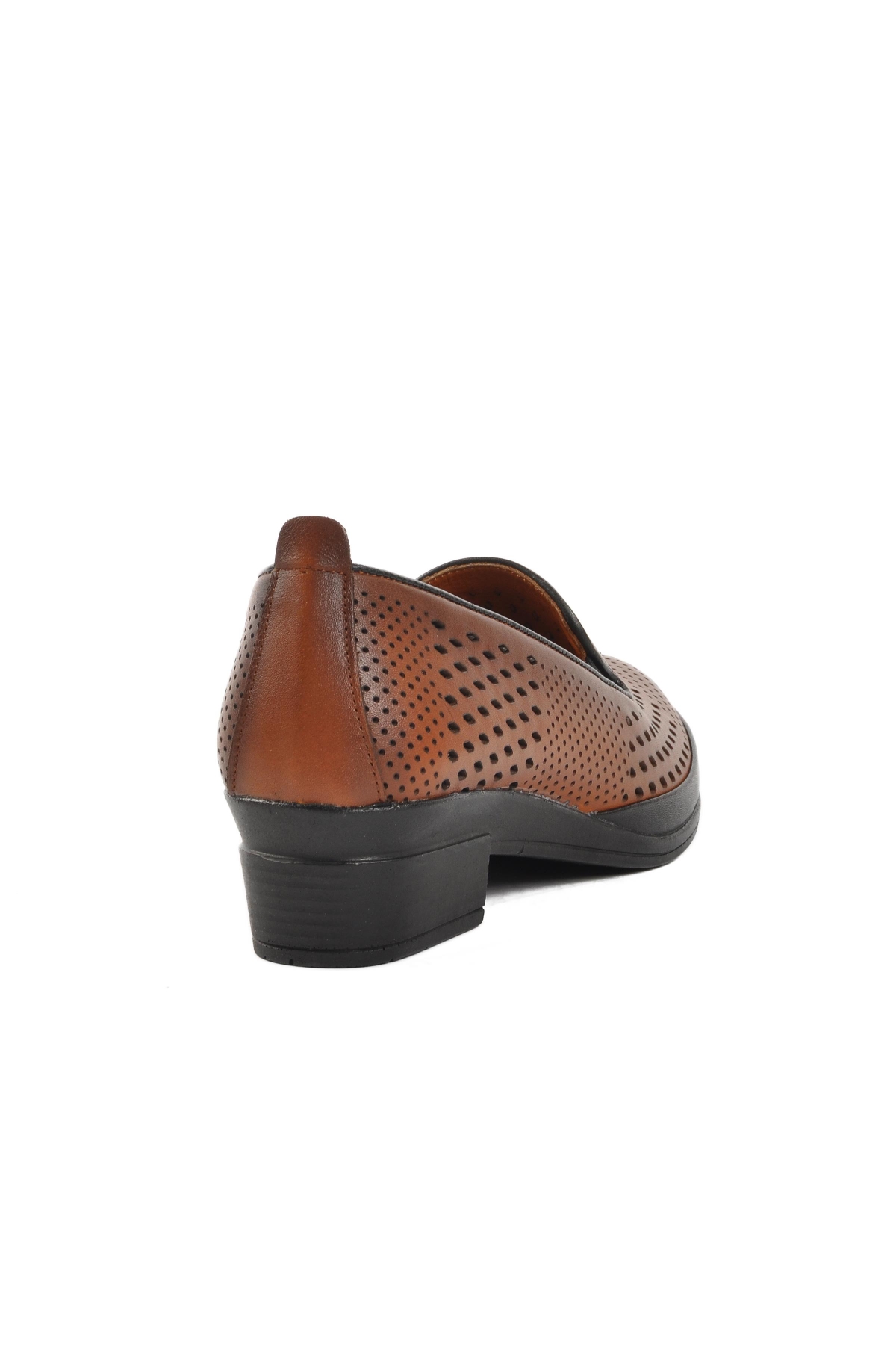 82 Taba Hakiki Deri Kadın Günlük Ayakkabı - Görsel 5