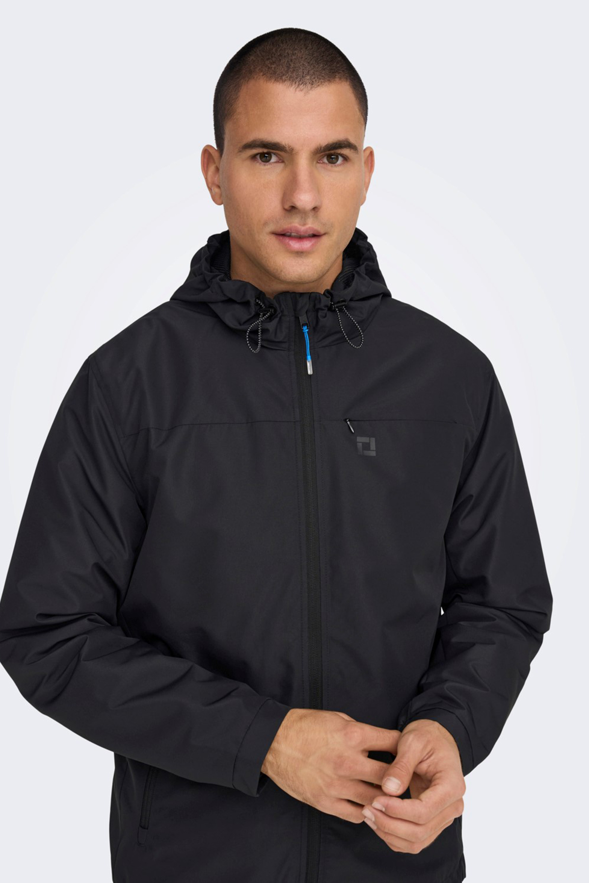 Only & Sons Erkek Onsmack Su Geçirmez Kapüşonlu Ceket 22024207