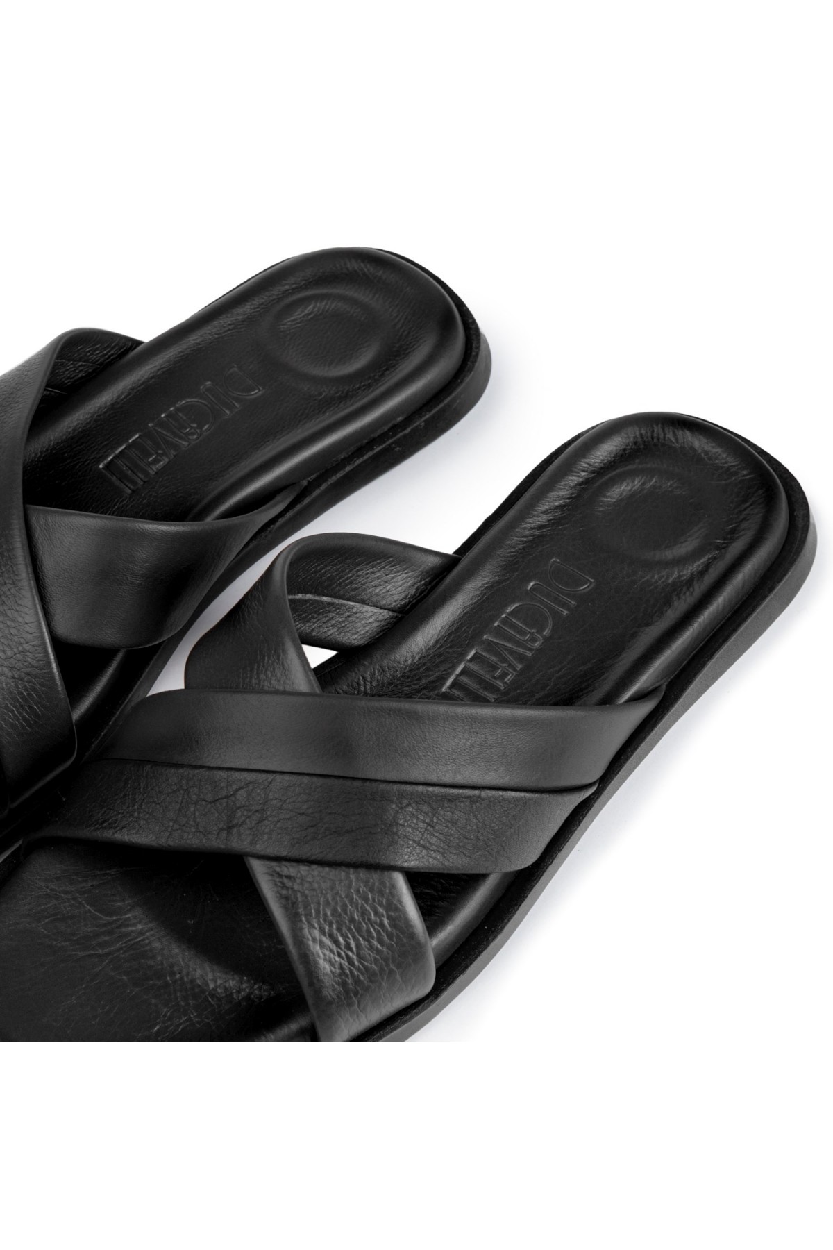 Bande Hakiki Deri Erkek Terliği, Hakiki Deri Terlik, Ortopedik Taban Terlik, Deri Terlik - Görsel 5