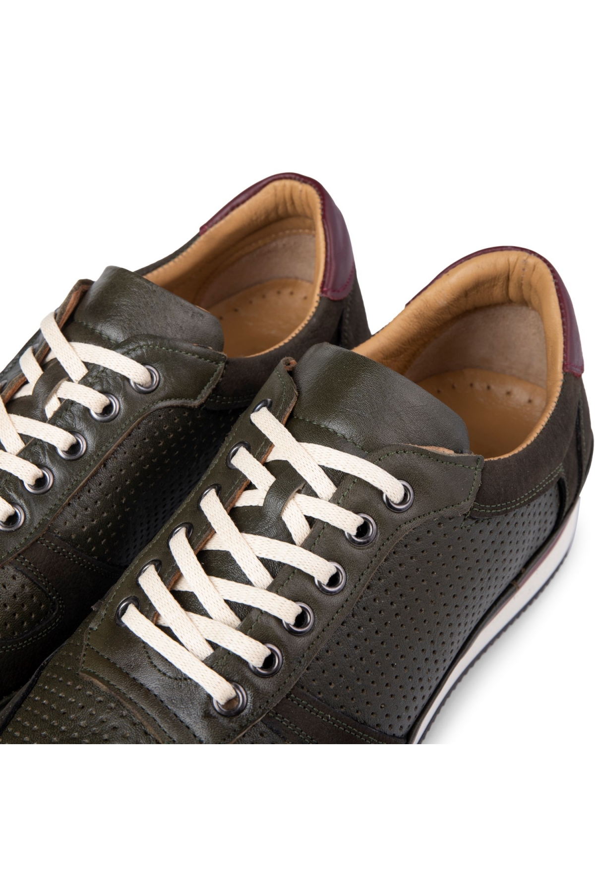 Soft Hakiki Deri Erkek Günlük Ayakkabı, Casual Ayakkabı, %100 Deri Ayakkabı - Görsel 4