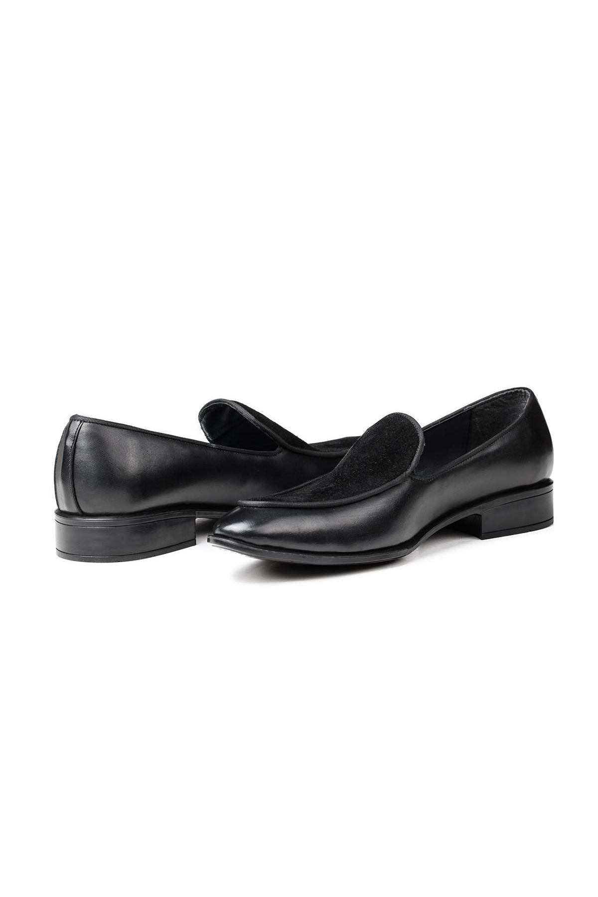 Elegant Hakiki Deri Erkek Klasik Ayakkabı, Loafer Klasik Ayakkabı, Makosen Ayakkabı - Görsel 4