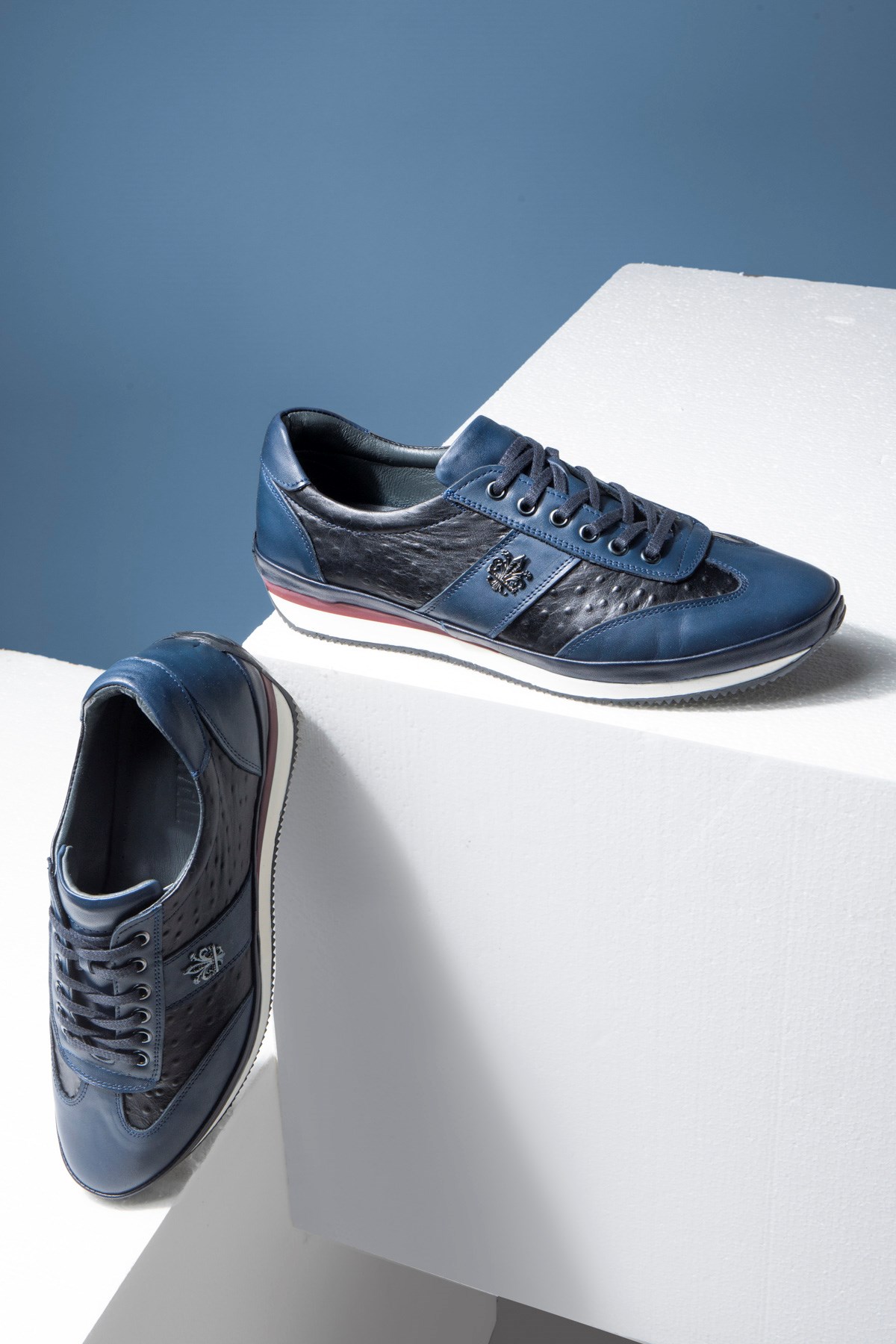 Ostrich 2 Hakiki Deri Erkek Günlük Ayakkabı, Casual Ayakkabı, %100 Deri Ayakkabı - Görsel 5