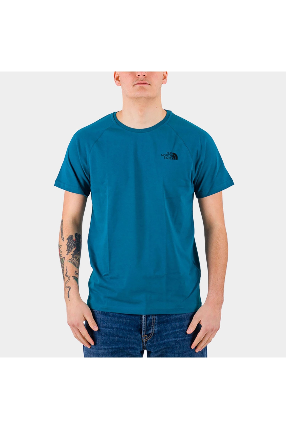 Erkek T-Shirt S/S North Faces Tee Nf00Ceq8Ivy1