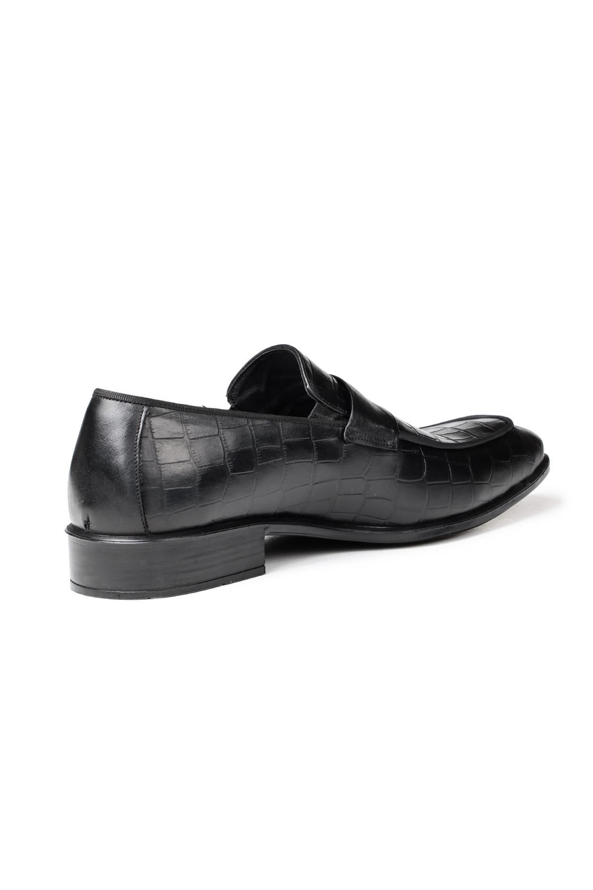 Swank Hakiki Deri Erkek Klasik Ayakkabı, Loafer Klasik Ayakkabı, Makosen Ayakkabı - Görsel 3