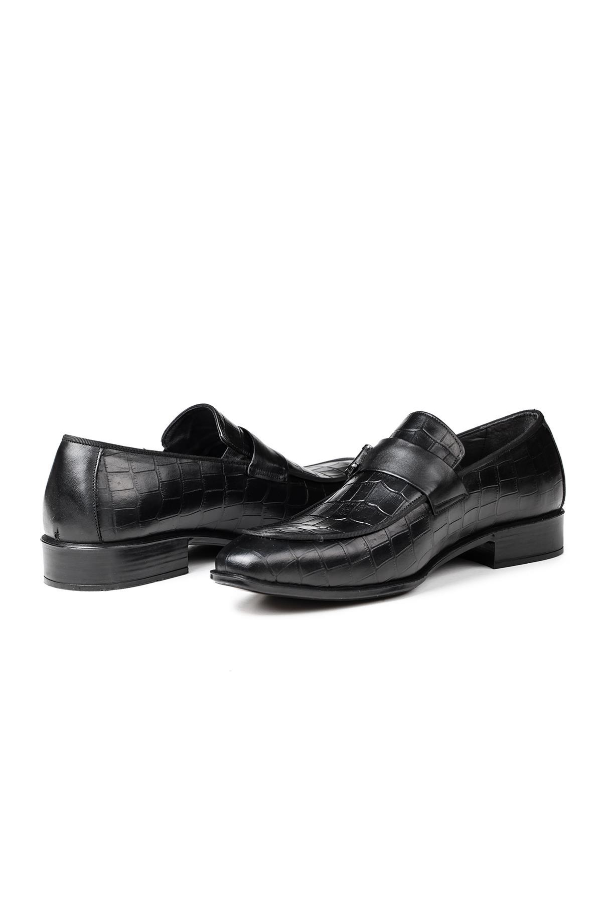 Swank Hakiki Deri Erkek Klasik Ayakkabı, Loafer Klasik Ayakkabı, Makosen Ayakkabı - Görsel 4